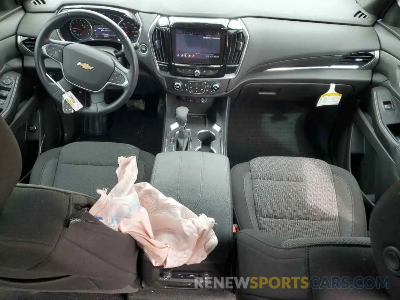 8 fotografías del automóvil dañado 1GNERGKWXNJ105353 CHEVROLET TRAVERSE 2022
