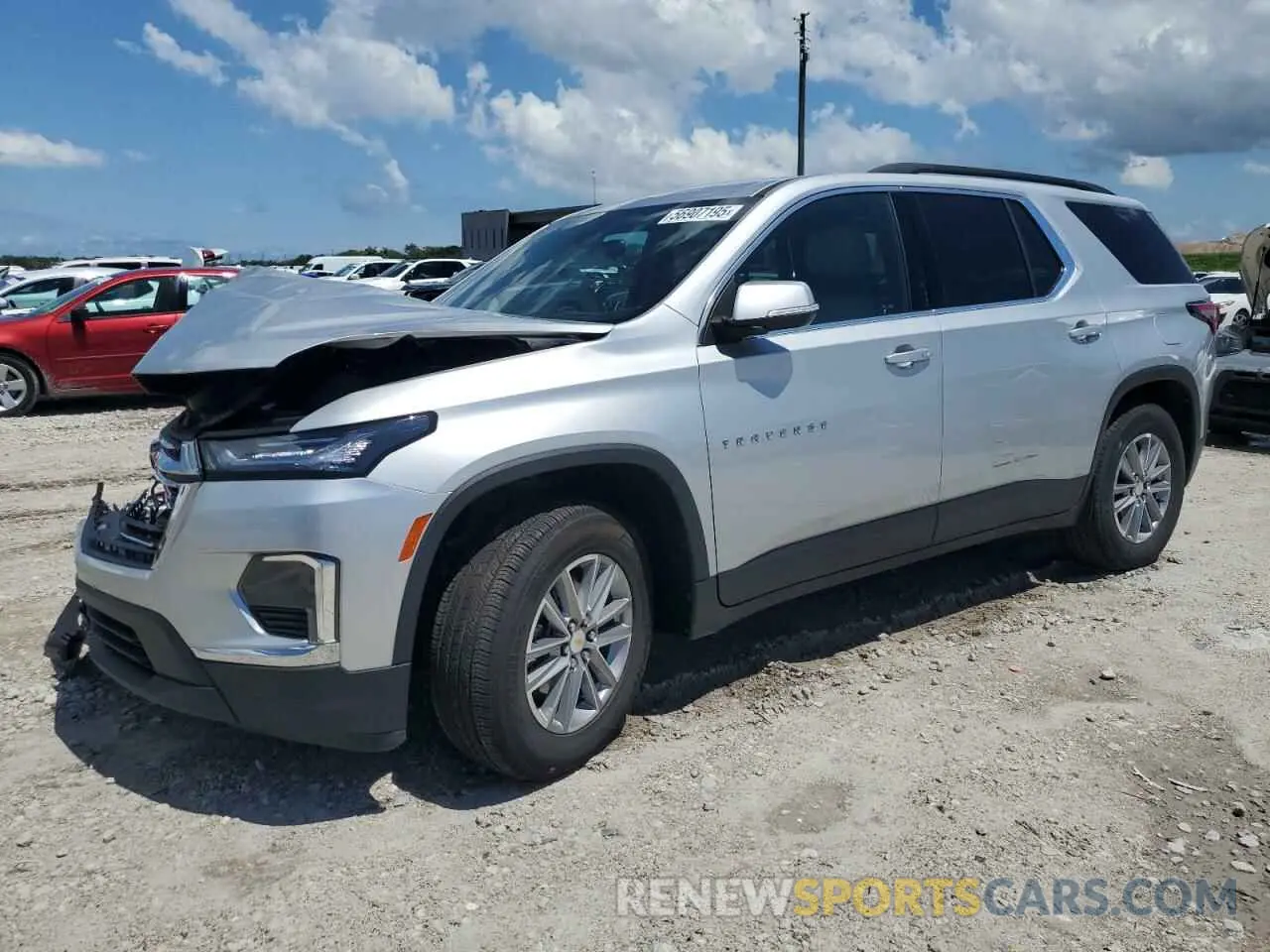 1 fotografías del automóvil dañado 1GNERHKW0NJ134186 CHEVROLET TRAVERSE 2022