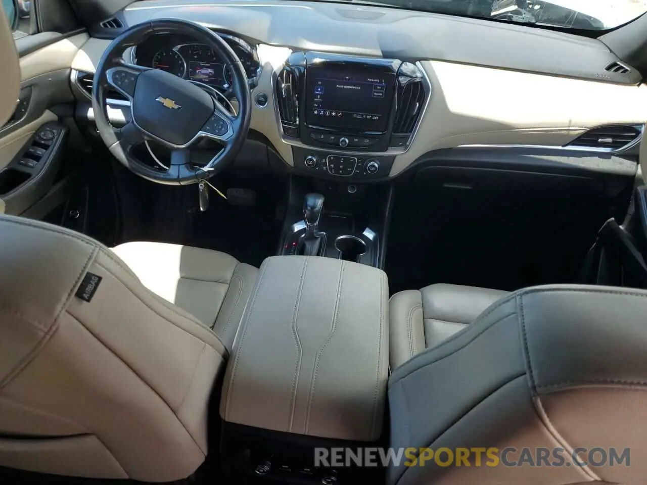 8 fotografías del automóvil dañado 1GNERHKW0NJ134186 CHEVROLET TRAVERSE 2022