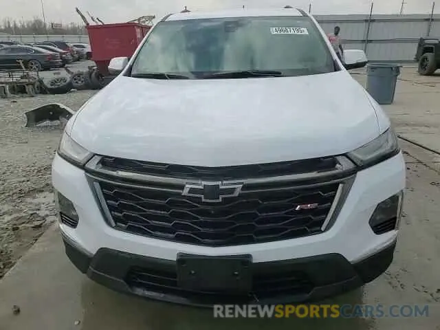 14 fotografías del automóvil dañado 1GNERJKW2NJ122838 CHEVROLET TRAVERSE 2022