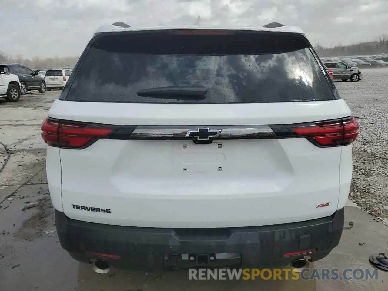 6 fotografías del automóvil dañado 1GNERJKW2NJ122838 CHEVROLET TRAVERSE 2022