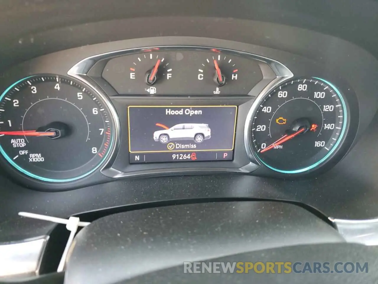 9 fotografías del automóvil dañado 1GNERJKW2NJ154401 CHEVROLET TRAVERSE 2022
