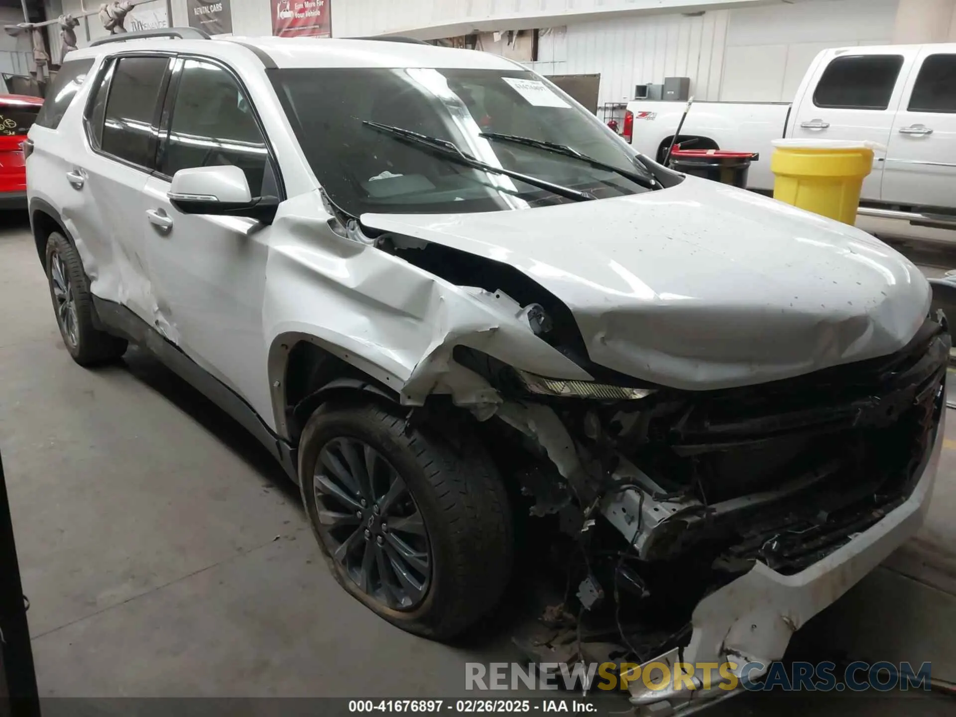 1 fotografías del automóvil dañado 1GNERJKW3NJ130494 CHEVROLET TRAVERSE 2022