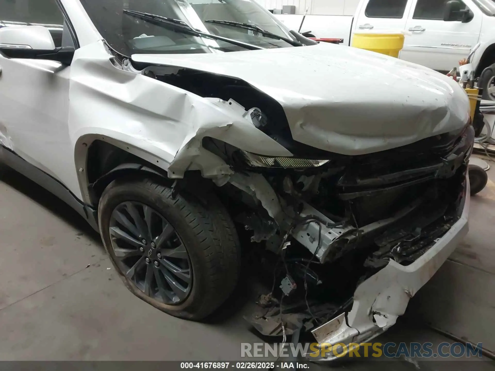 6 fotografías del automóvil dañado 1GNERJKW3NJ130494 CHEVROLET TRAVERSE 2022