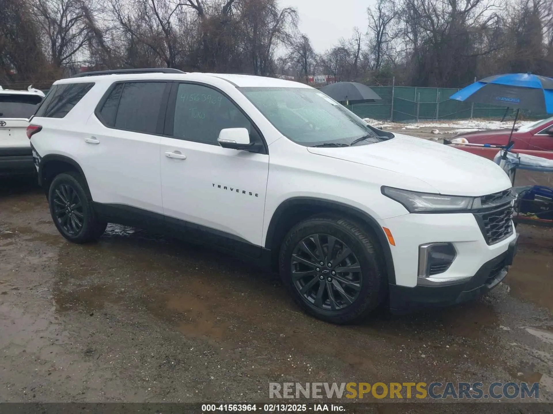 1 fotografías del automóvil dañado 1GNERJKW6NJ107582 CHEVROLET TRAVERSE 2022