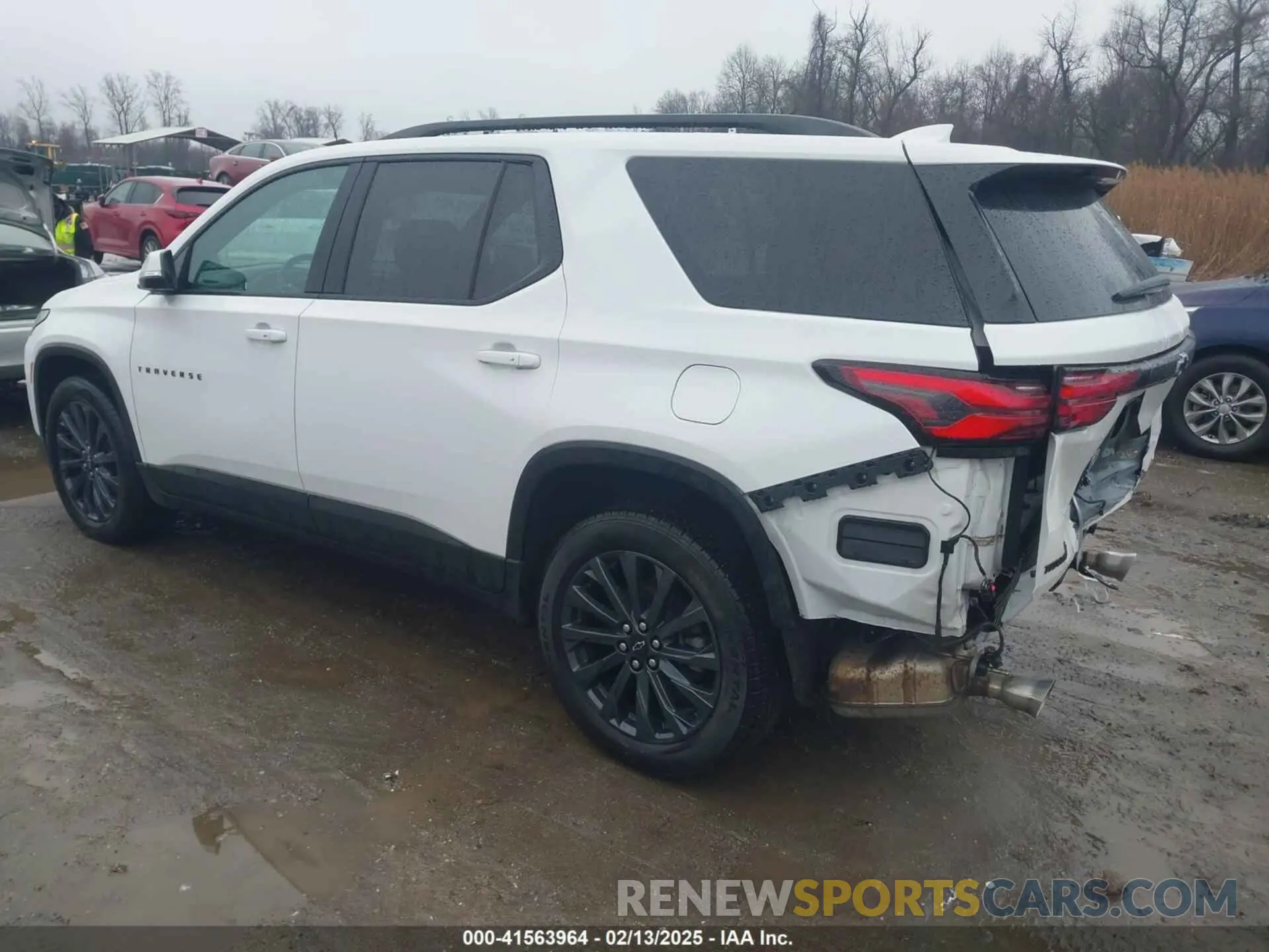 3 fotografías del automóvil dañado 1GNERJKW6NJ107582 CHEVROLET TRAVERSE 2022