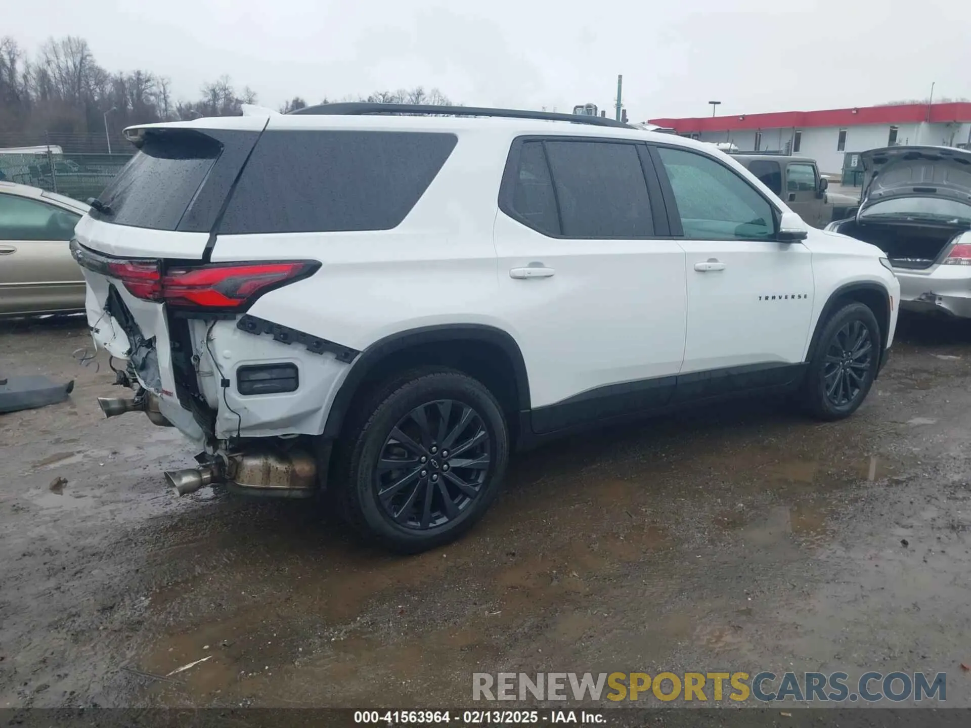 4 fotografías del automóvil dañado 1GNERJKW6NJ107582 CHEVROLET TRAVERSE 2022