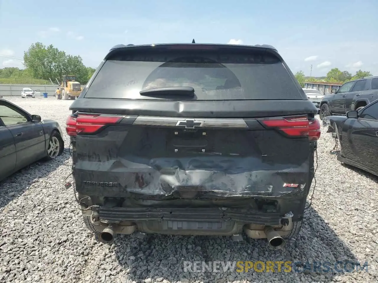 6 fotografías del automóvil dañado 1GNERJKW8NJ102433 CHEVROLET TRAVERSE 2022