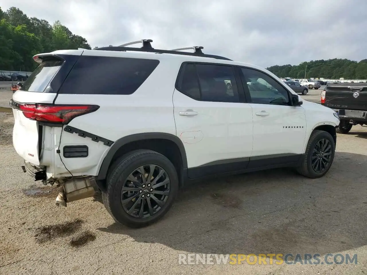 3 fotografías del automóvil dañado 1GNERJKW9NJ187685 CHEVROLET TRAVERSE 2022