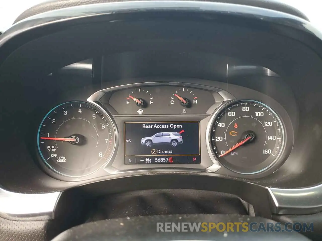 9 fotografías del automóvil dañado 1GNERJKW9NJ187685 CHEVROLET TRAVERSE 2022