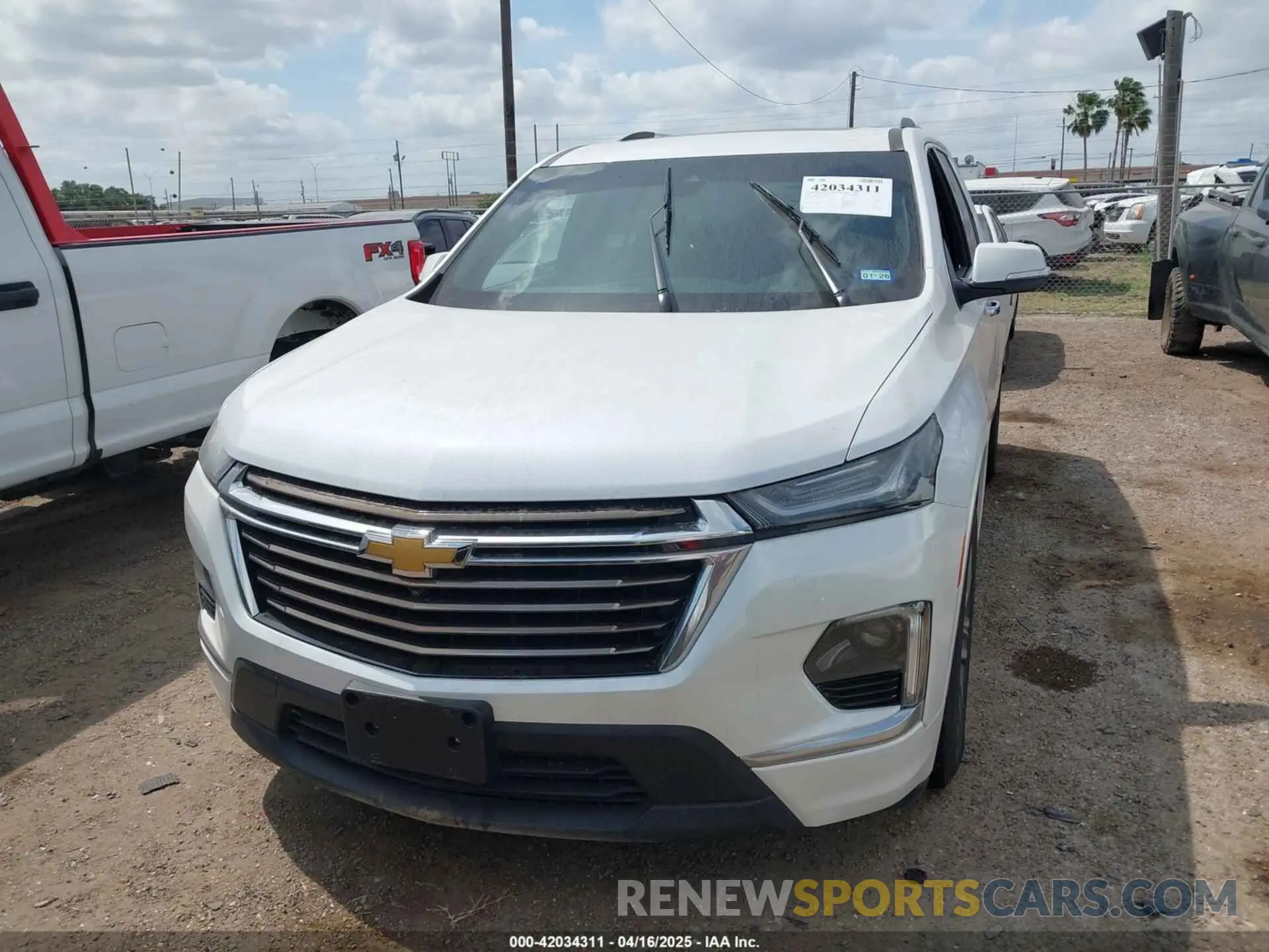 6 fotografías del automóvil dañado 1GNERNKW8NJ160453 CHEVROLET TRAVERSE 2022