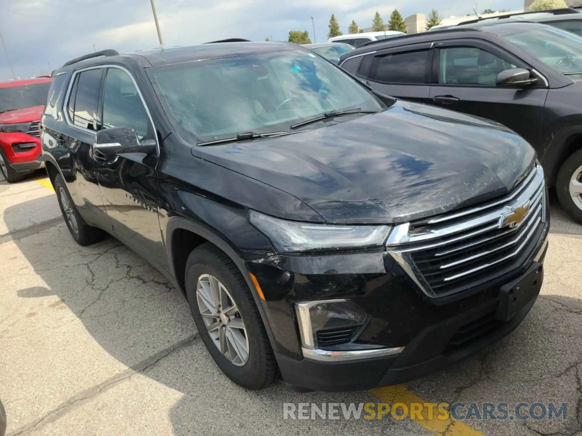 14 fotografías del automóvil dañado 1GNEVGKW0NJ185337 CHEVROLET TRAVERSE 2022