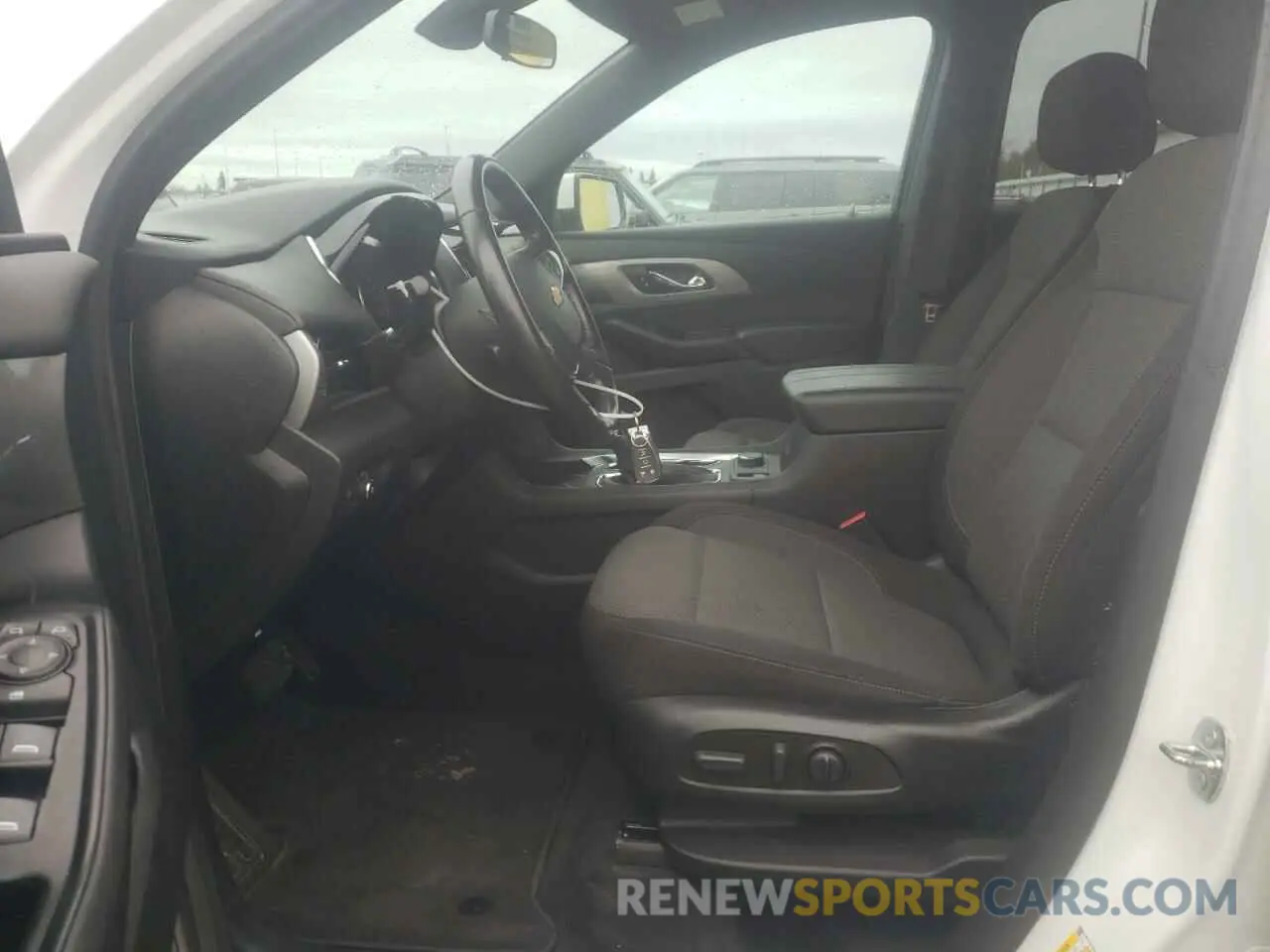 7 fotografías del automóvil dañado 1GNEVGKW0NJ193132 CHEVROLET TRAVERSE 2022