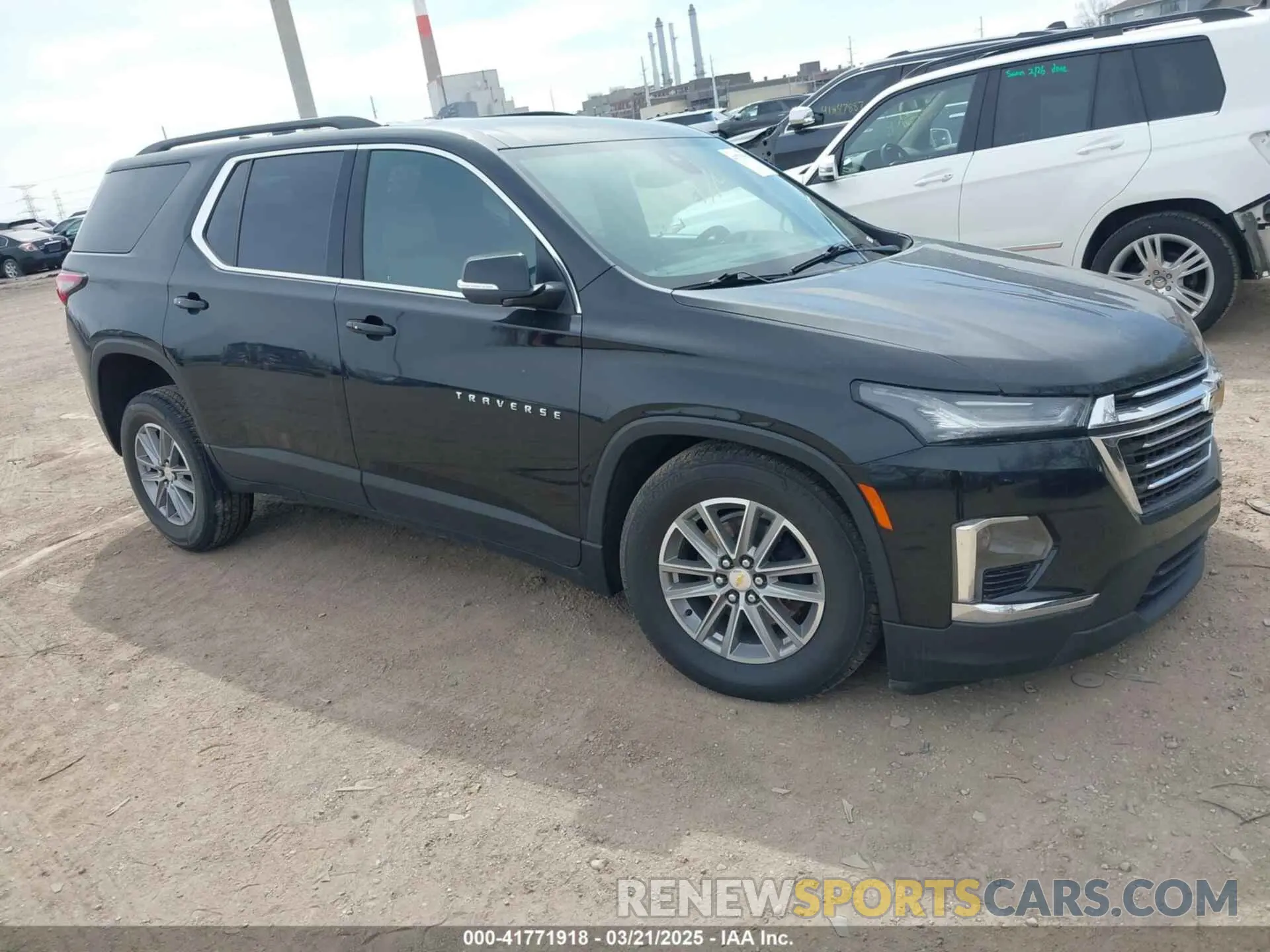 1 fotografías del automóvil dañado 1GNEVGKW3NJ141333 CHEVROLET TRAVERSE 2022
