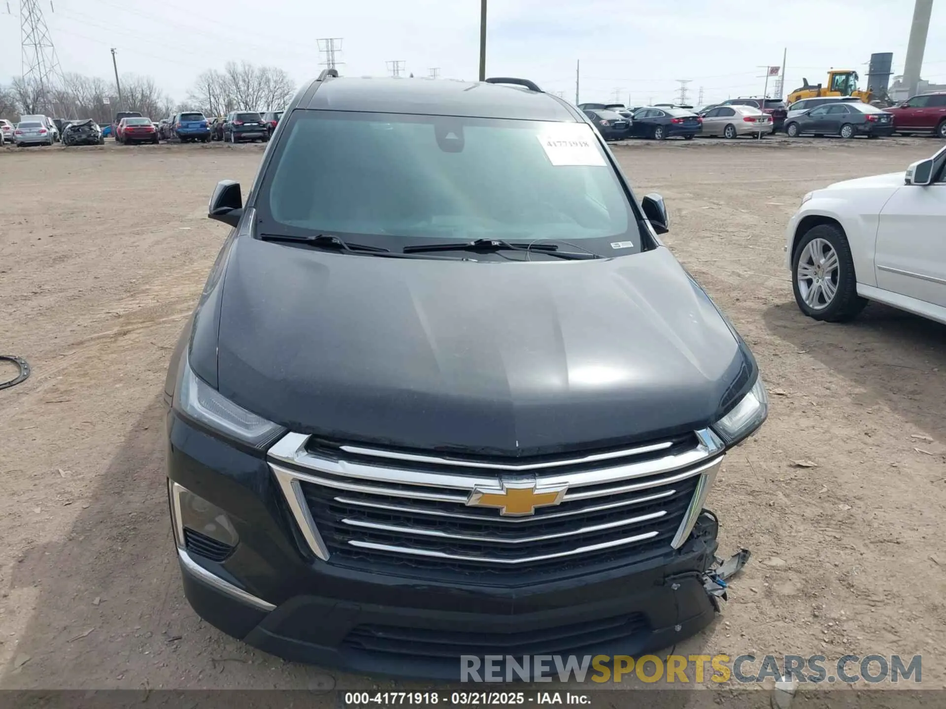 12 fotografías del automóvil dañado 1GNEVGKW3NJ141333 CHEVROLET TRAVERSE 2022