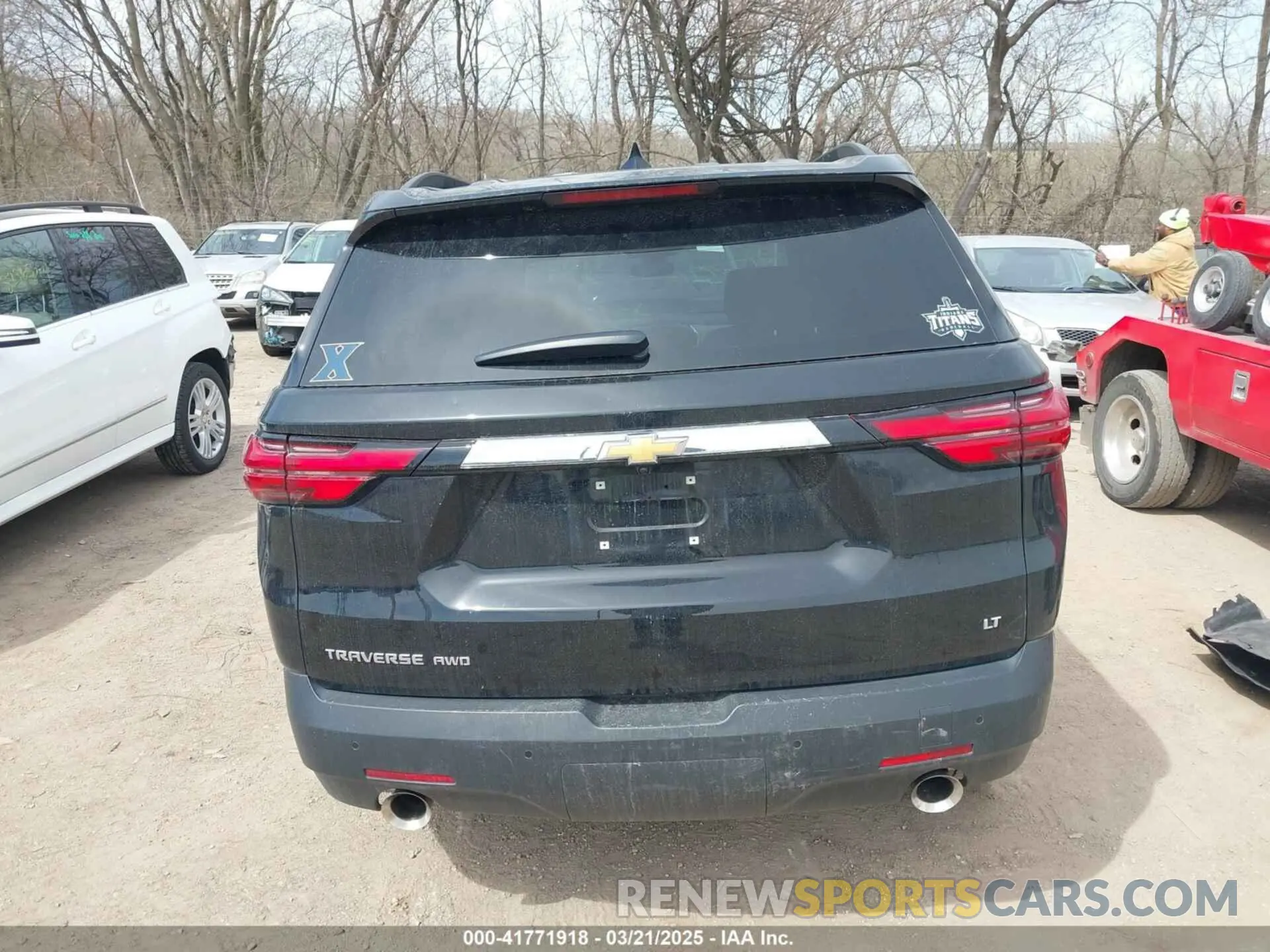 16 fotografías del automóvil dañado 1GNEVGKW3NJ141333 CHEVROLET TRAVERSE 2022