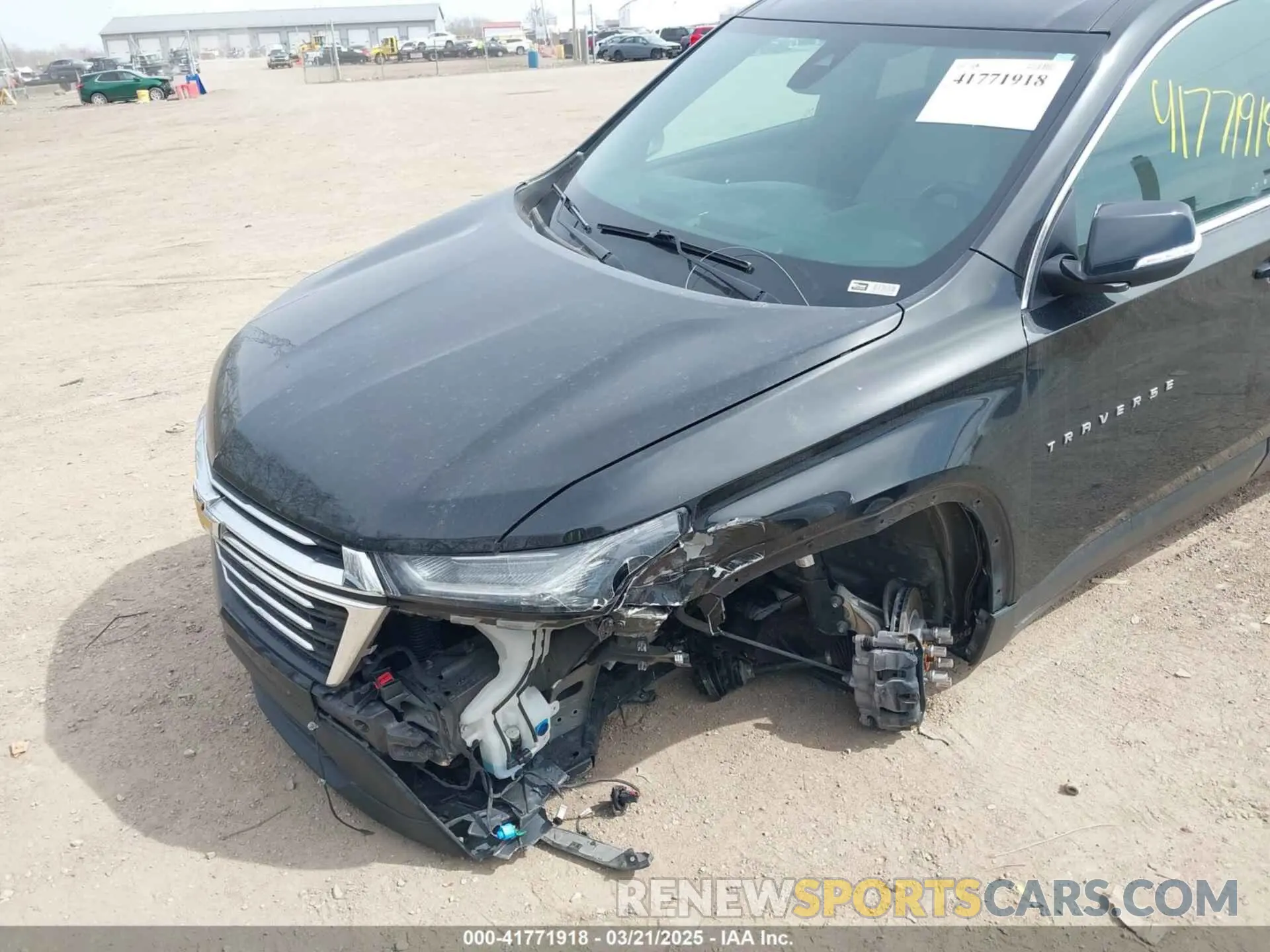 6 fotografías del automóvil dañado 1GNEVGKW3NJ141333 CHEVROLET TRAVERSE 2022