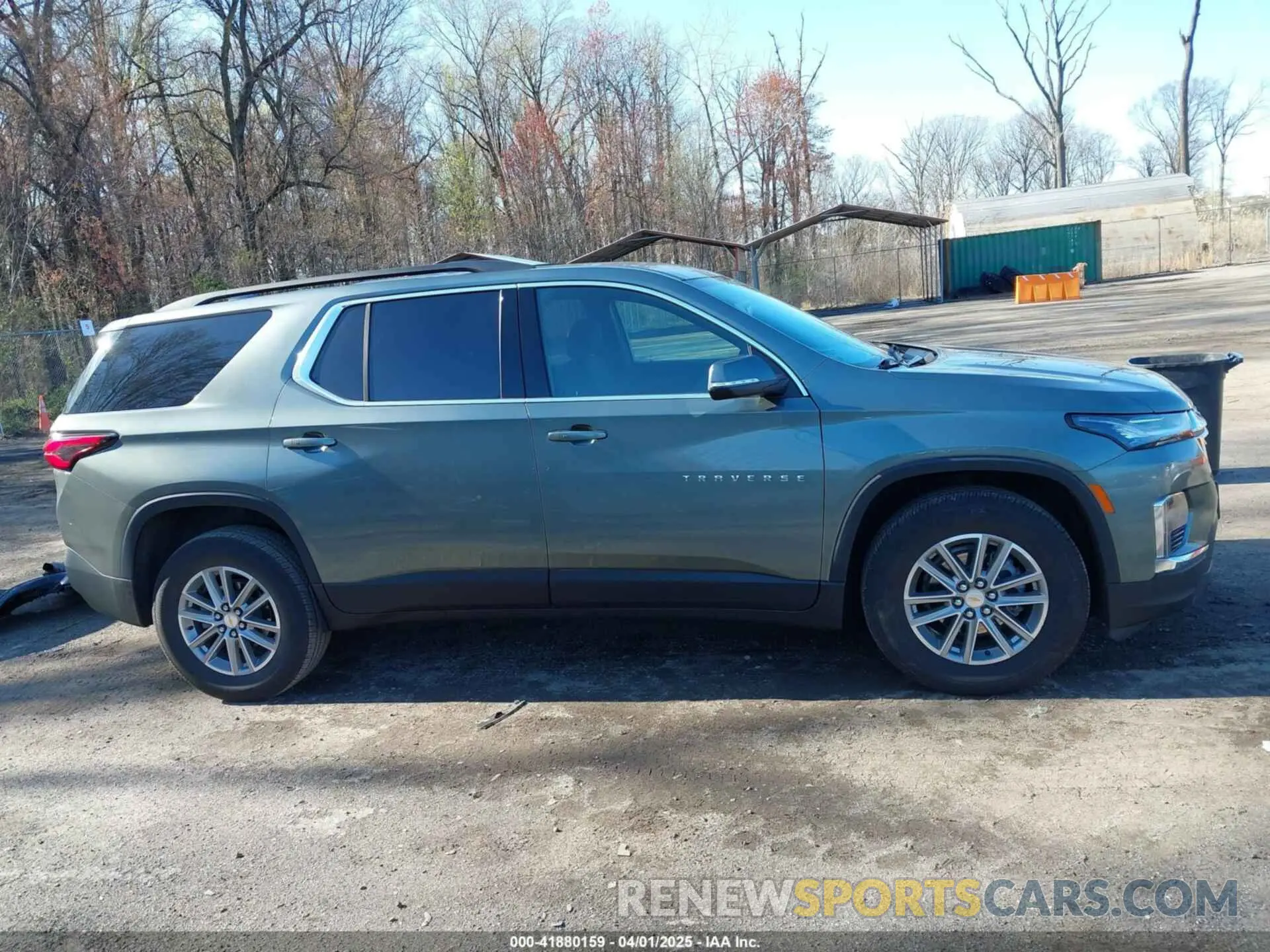 13 fotografías del automóvil dañado 1GNEVGKW3NJ150288 CHEVROLET TRAVERSE 2022
