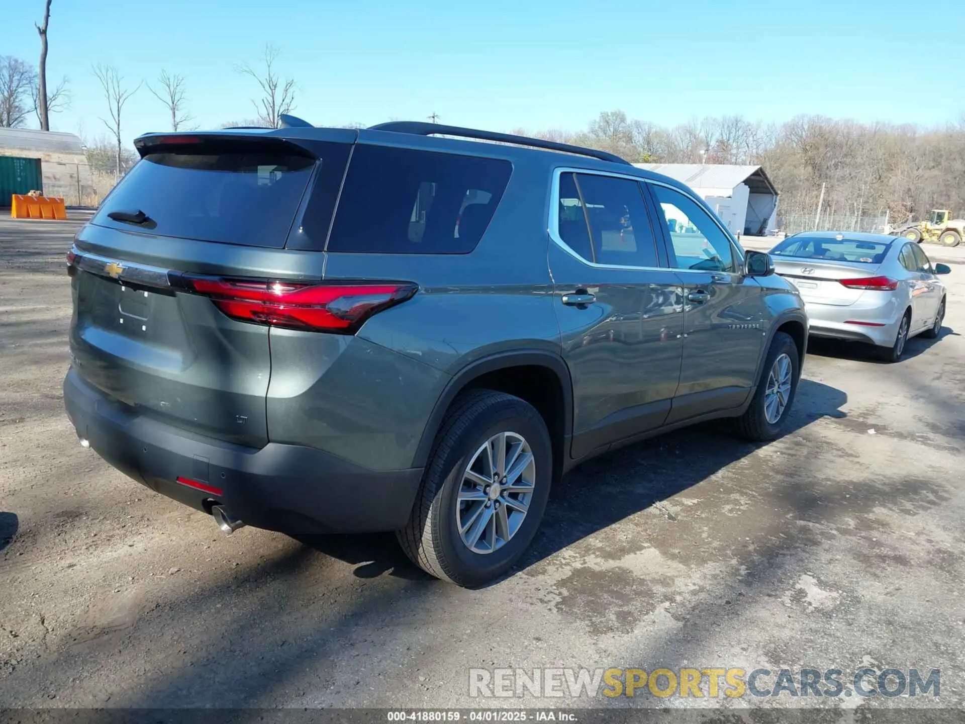 4 fotografías del automóvil dañado 1GNEVGKW3NJ150288 CHEVROLET TRAVERSE 2022