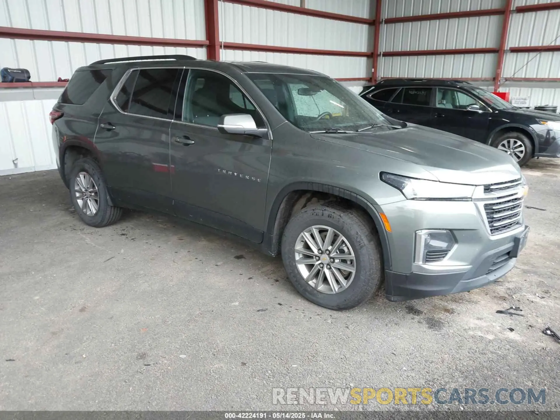 1 fotografías del automóvil dañado 1GNEVGKW5NJ133220 CHEVROLET TRAVERSE 2022