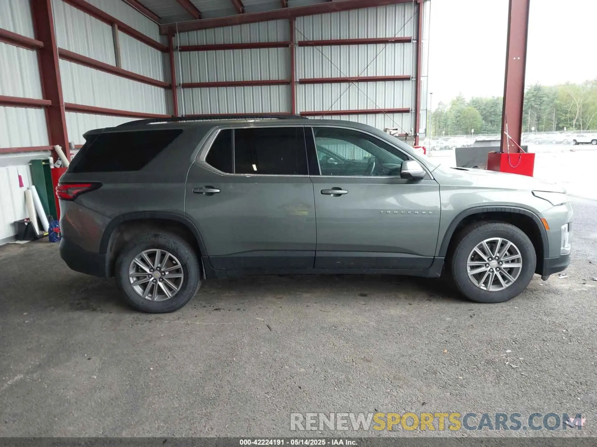 13 fotografías del automóvil dañado 1GNEVGKW5NJ133220 CHEVROLET TRAVERSE 2022