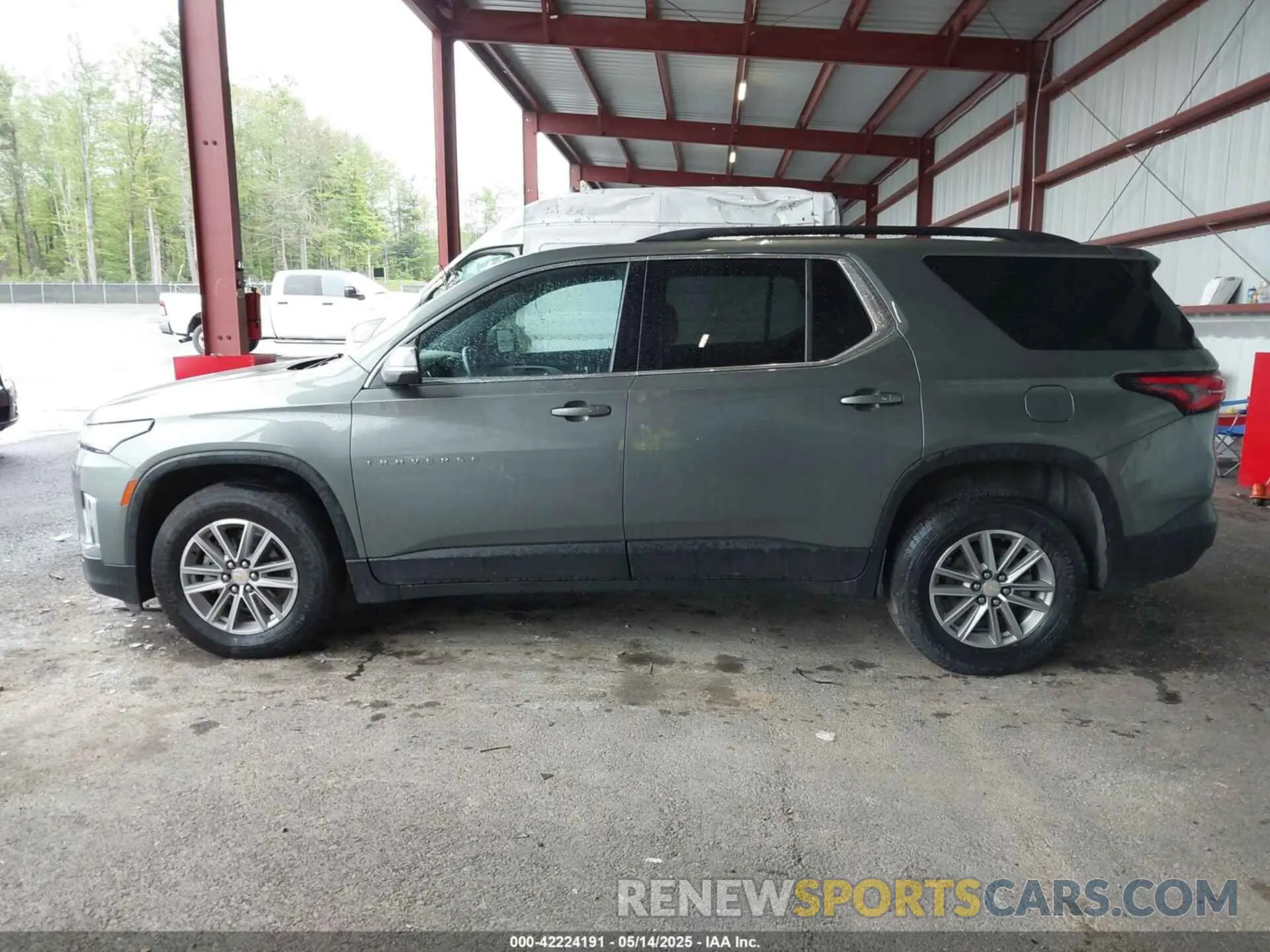14 fotografías del automóvil dañado 1GNEVGKW5NJ133220 CHEVROLET TRAVERSE 2022