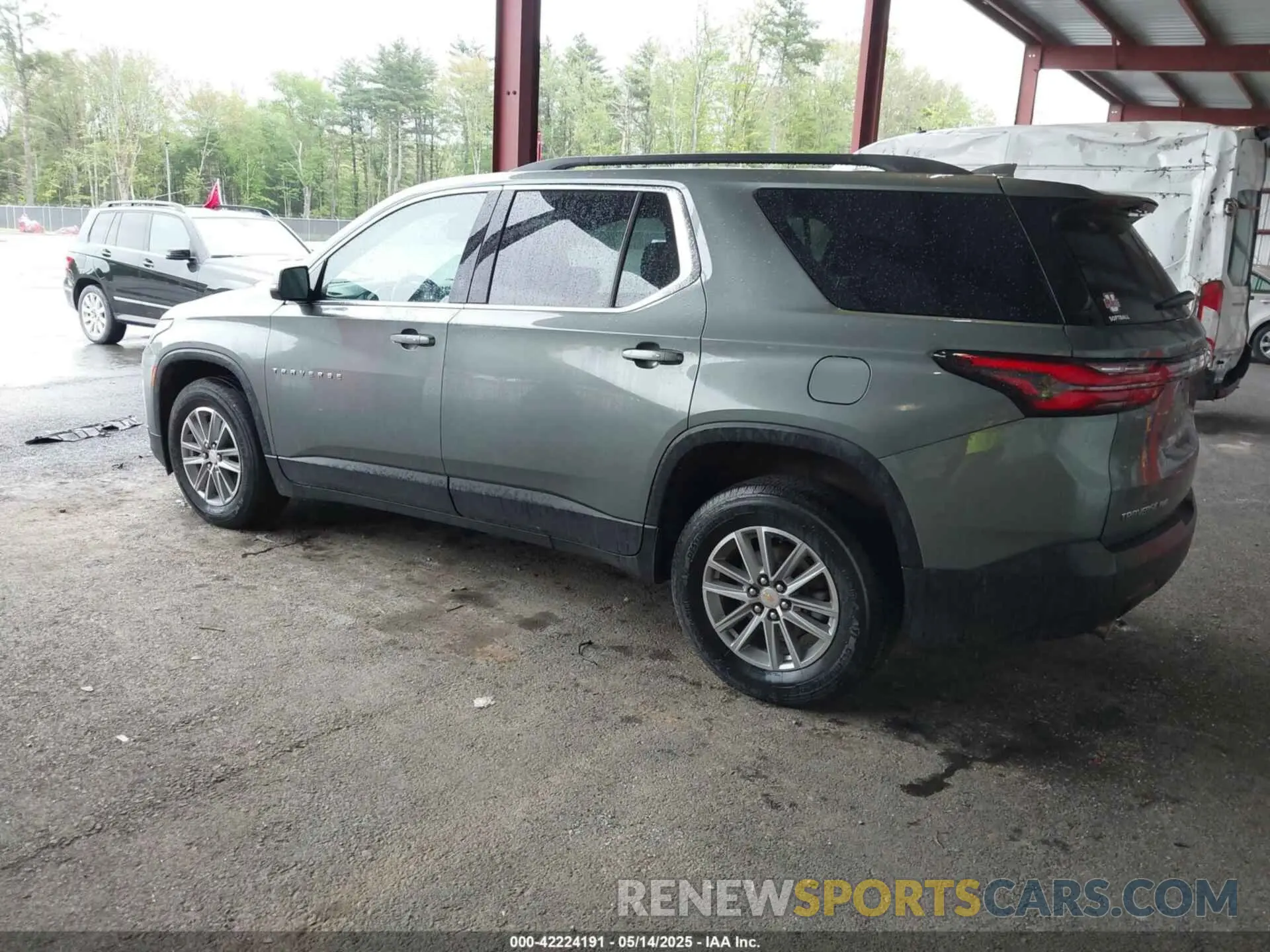 3 fotografías del automóvil dañado 1GNEVGKW5NJ133220 CHEVROLET TRAVERSE 2022