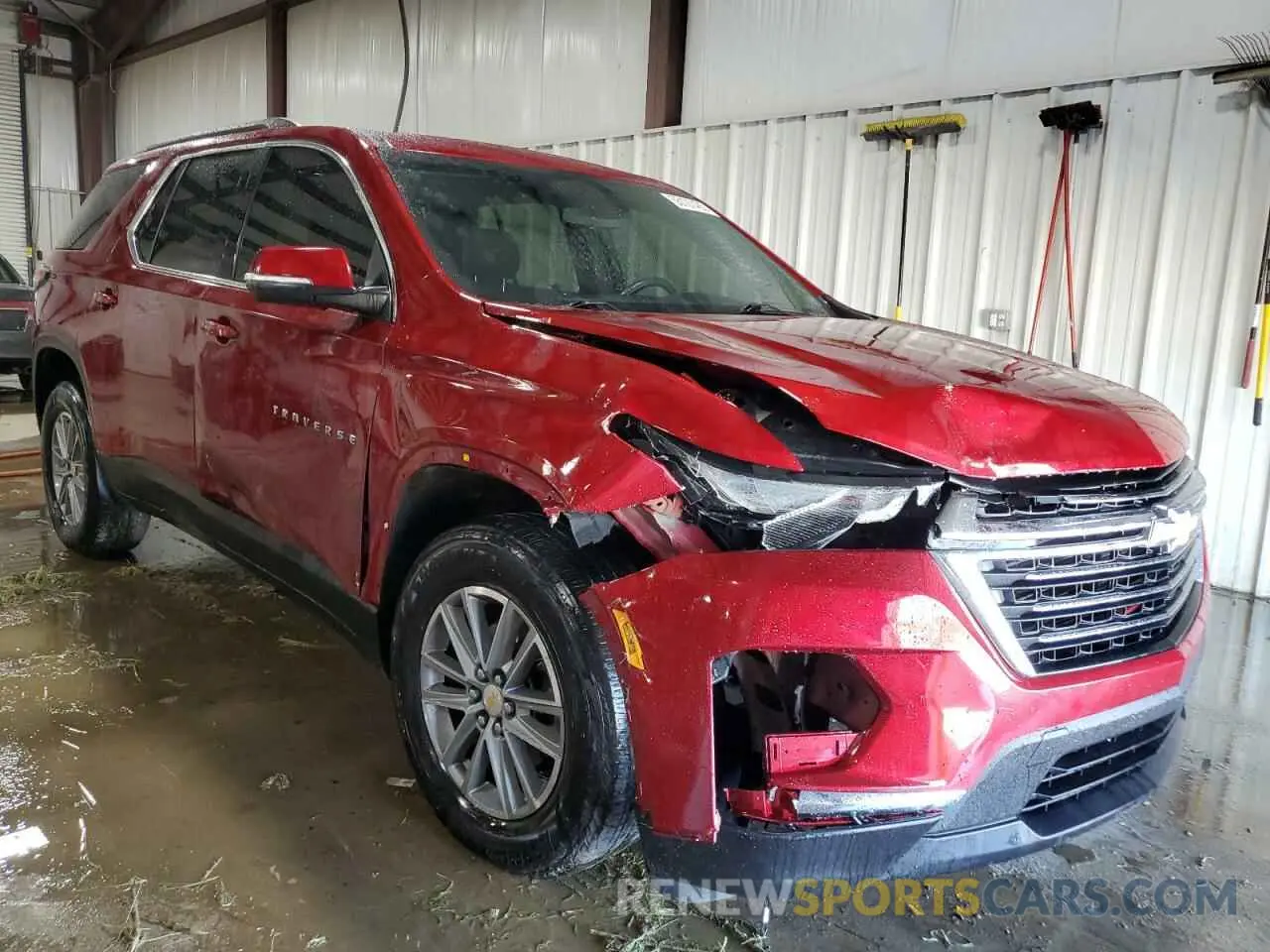 4 fotografías del automóvil dañado 1GNEVGKW7NJ121196 CHEVROLET TRAVERSE 2022