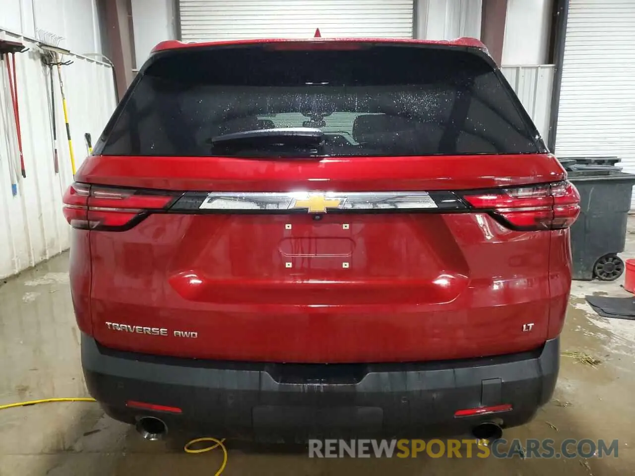 6 fotografías del automóvil dañado 1GNEVGKW7NJ121196 CHEVROLET TRAVERSE 2022