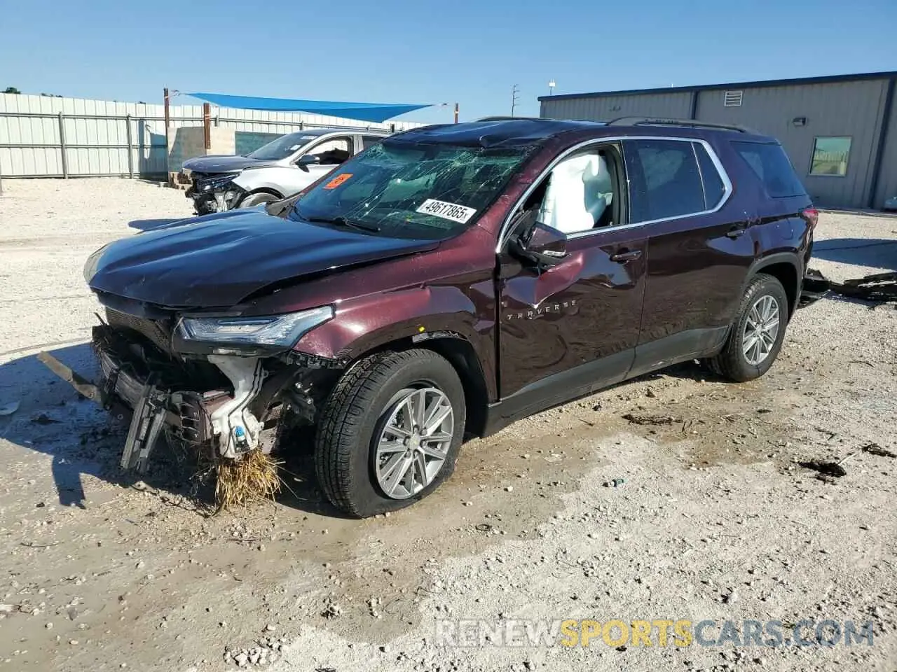 1 fotografías del automóvil dañado 1GNEVGKW7NJ143084 CHEVROLET TRAVERSE 2022