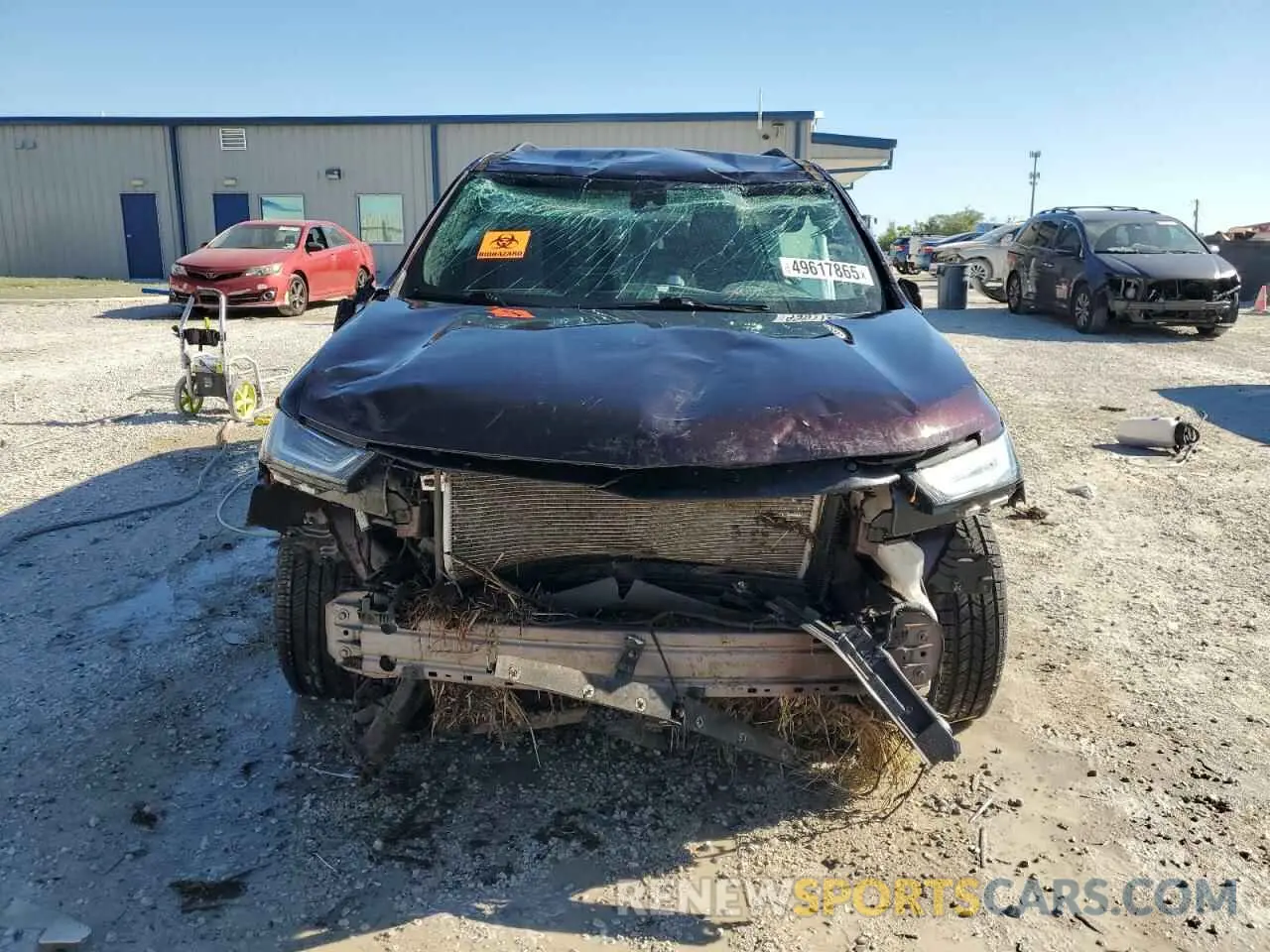 5 fotografías del automóvil dañado 1GNEVGKW7NJ143084 CHEVROLET TRAVERSE 2022