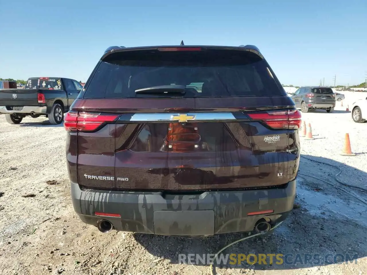 6 fotografías del automóvil dañado 1GNEVGKW7NJ143084 CHEVROLET TRAVERSE 2022