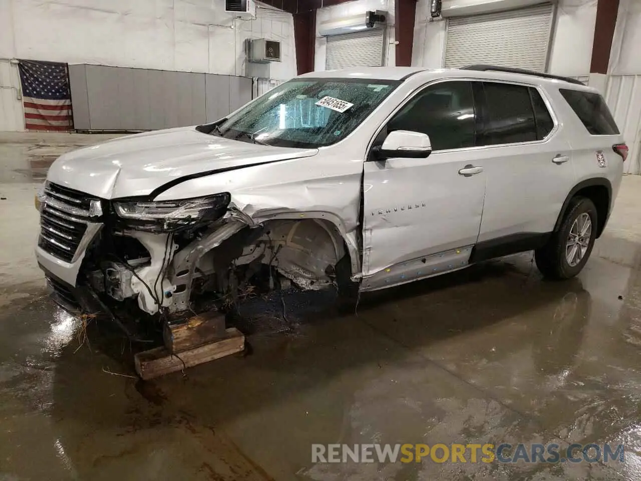 1 fotografías del automóvil dañado 1GNEVGKW9NJ125282 CHEVROLET TRAVERSE 2022