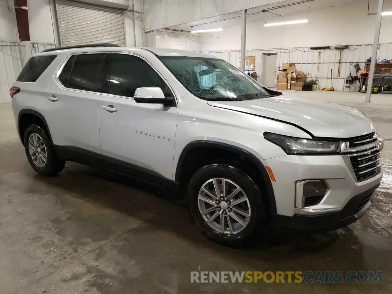 4 fotografías del automóvil dañado 1GNEVGKW9NJ125282 CHEVROLET TRAVERSE 2022