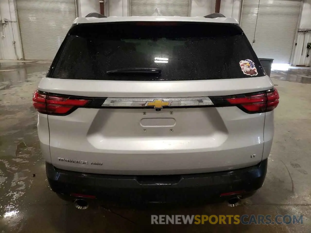 6 fotografías del automóvil dañado 1GNEVGKW9NJ125282 CHEVROLET TRAVERSE 2022