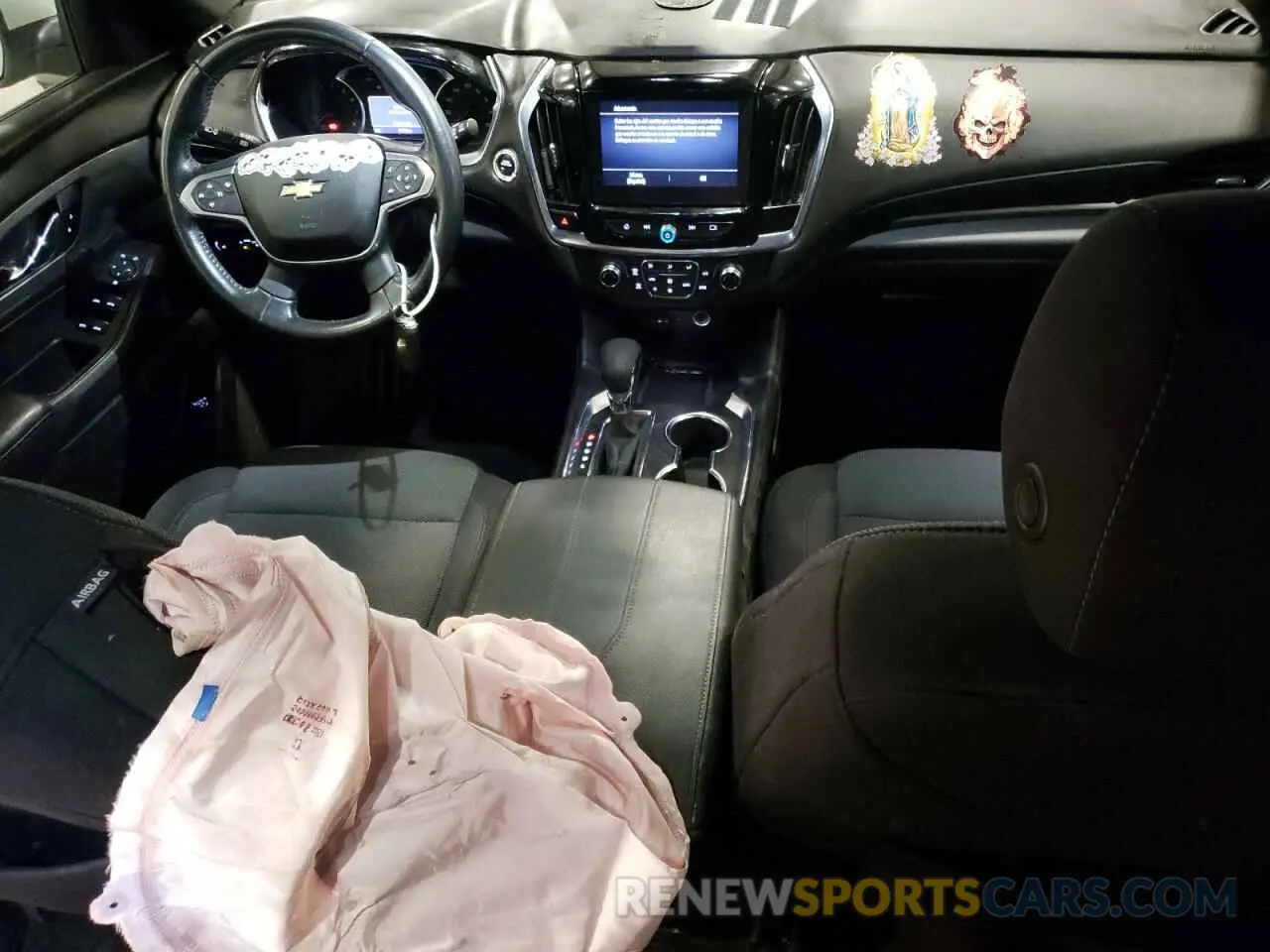 8 fotografías del automóvil dañado 1GNEVGKW9NJ125282 CHEVROLET TRAVERSE 2022