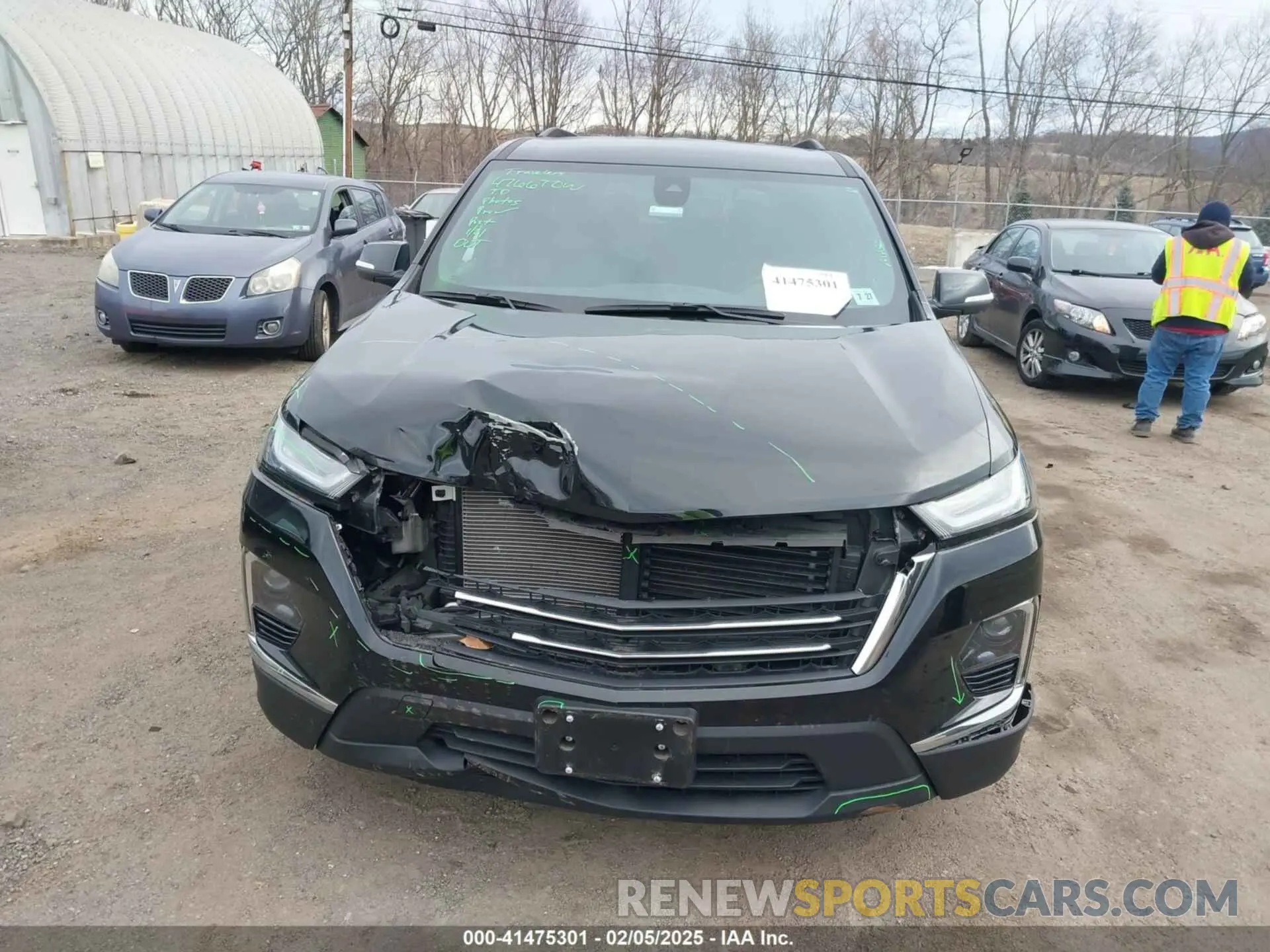12 fotografías del automóvil dañado 1GNEVGKW9NJ187846 CHEVROLET TRAVERSE 2022