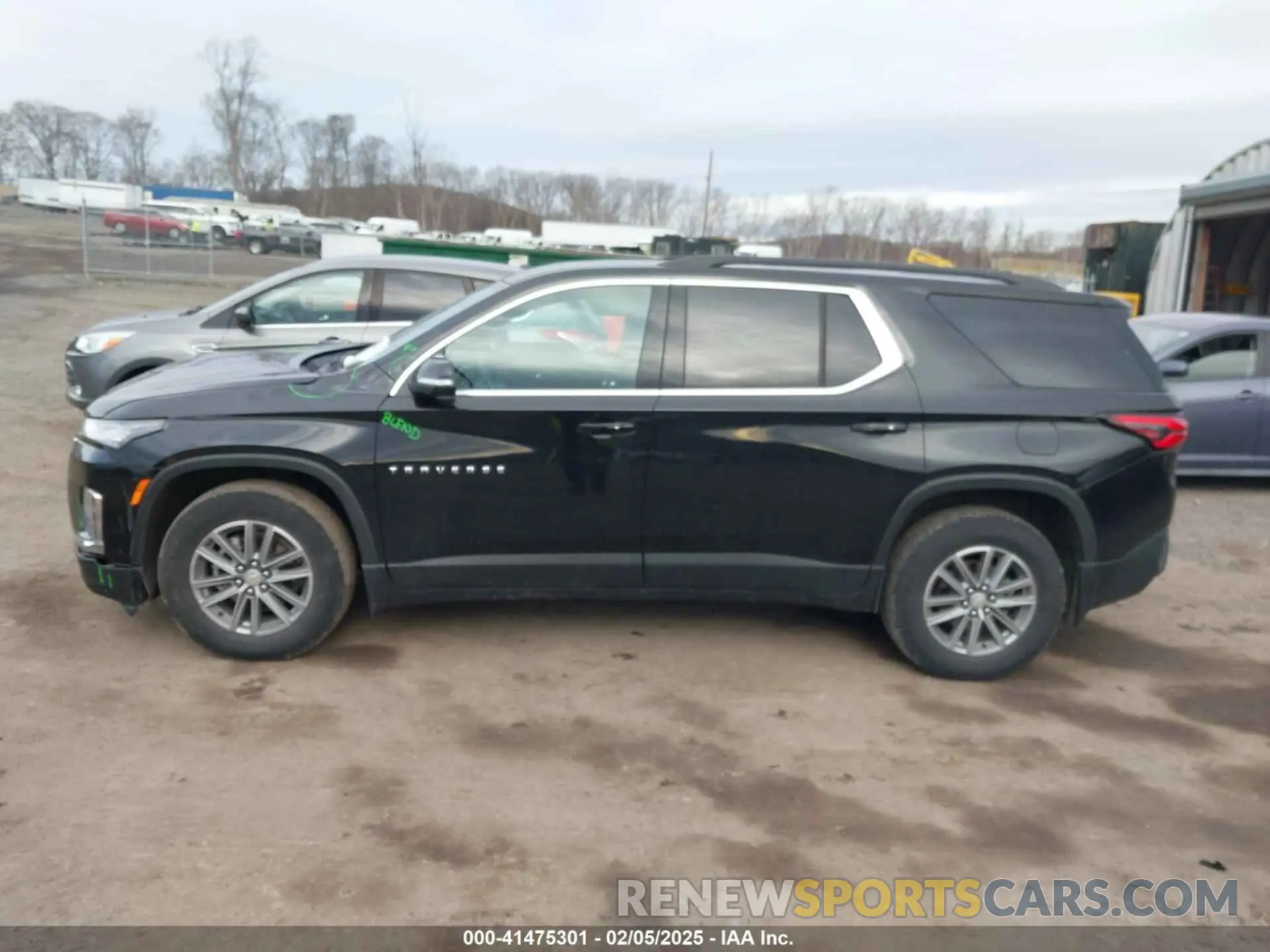 14 fotografías del automóvil dañado 1GNEVGKW9NJ187846 CHEVROLET TRAVERSE 2022