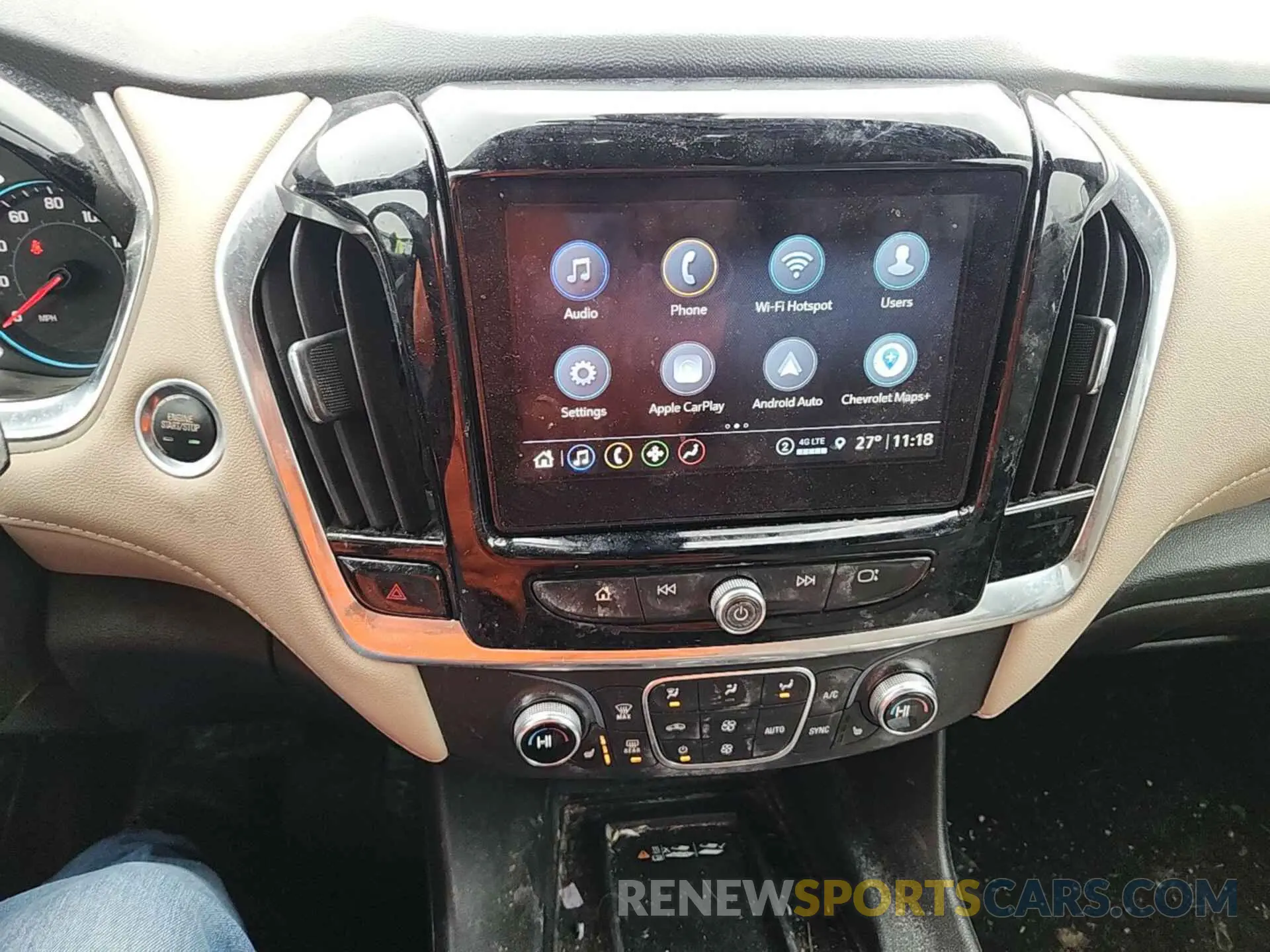 4 fotografías del automóvil dañado 1GNEVGKWXNJ151244 CHEVROLET TRAVERSE 2022
