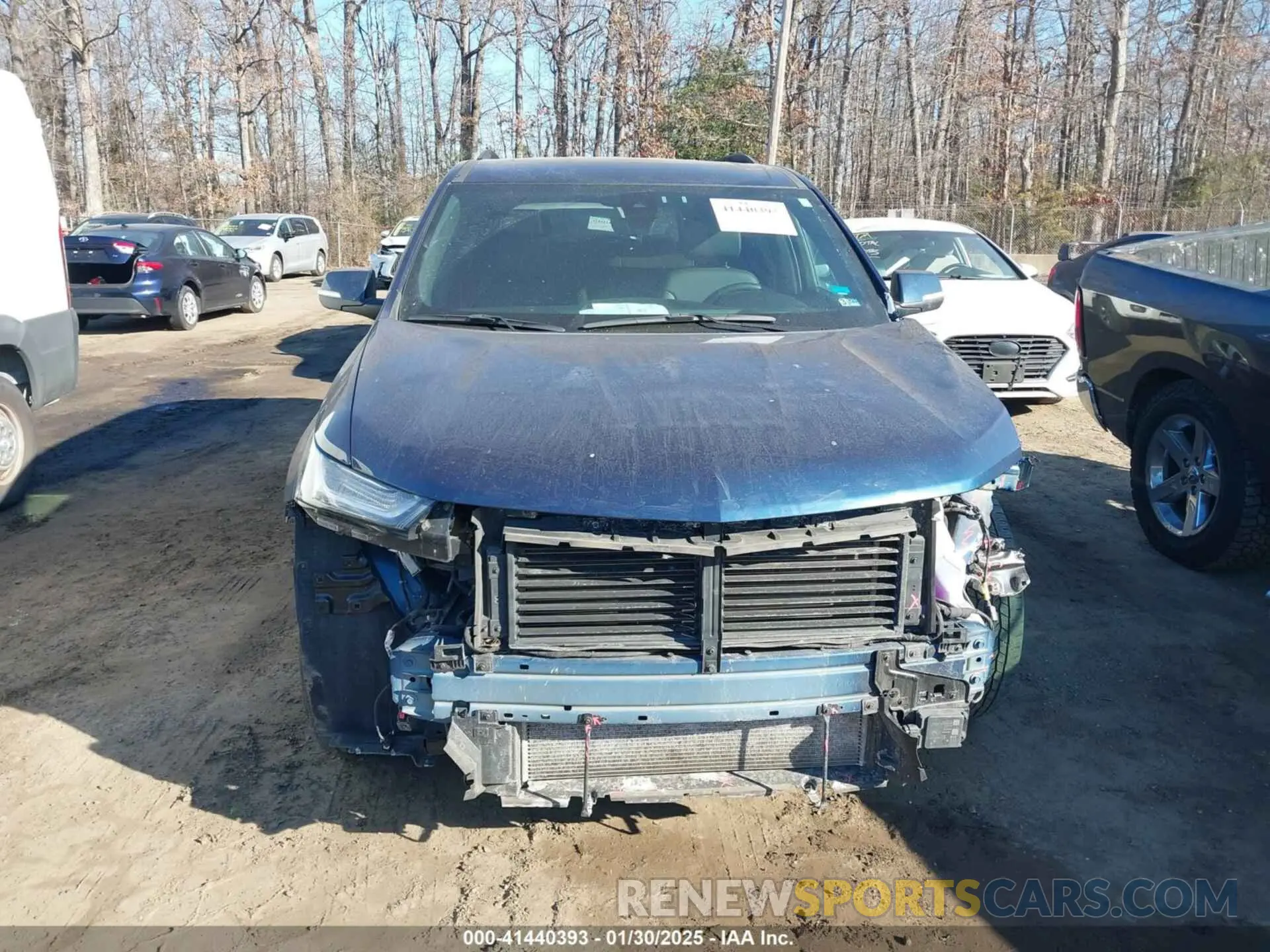 12 fotografías del automóvil dañado 1GNEVHKW2NJ147856 CHEVROLET TRAVERSE 2022