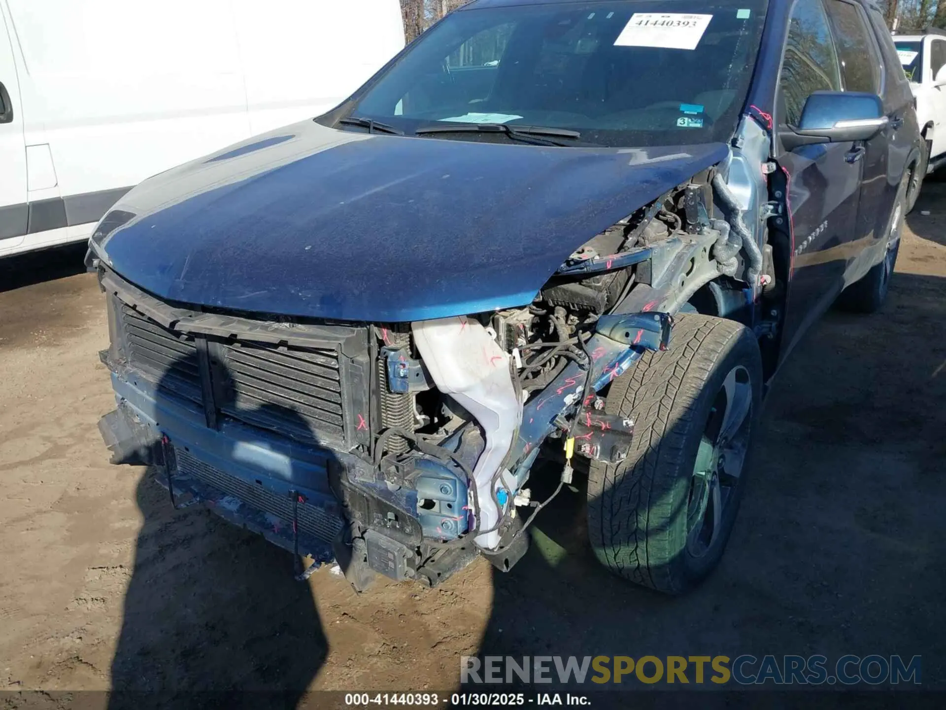 6 fotografías del automóvil dañado 1GNEVHKW2NJ147856 CHEVROLET TRAVERSE 2022