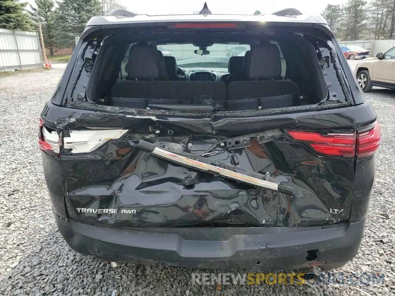 6 fotografías del automóvil dañado 1GNEVHKW3NJ194409 CHEVROLET TRAVERSE 2022