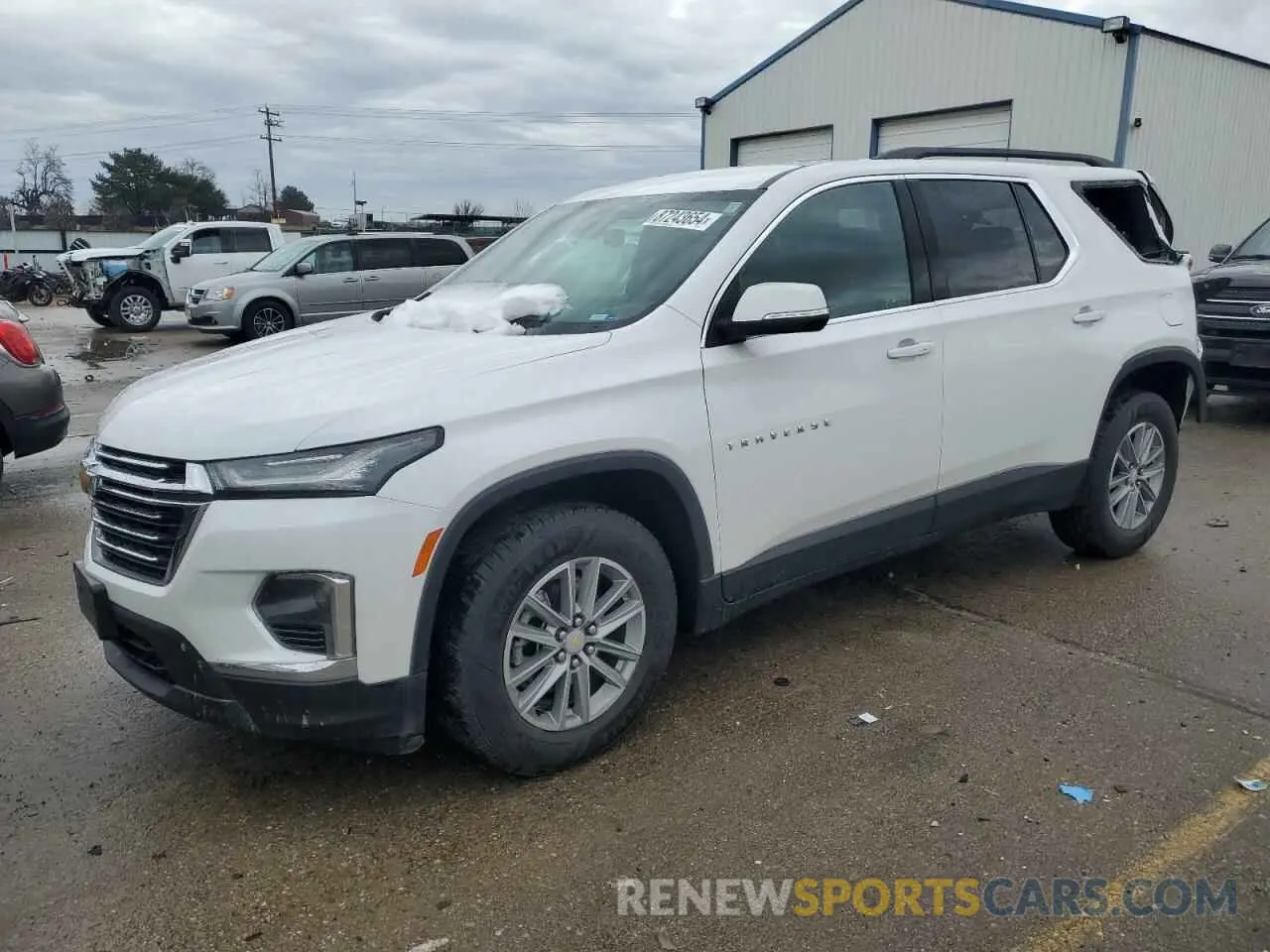 1 fotografías del automóvil dañado 1GNEVHKWXNJ126219 CHEVROLET TRAVERSE 2022