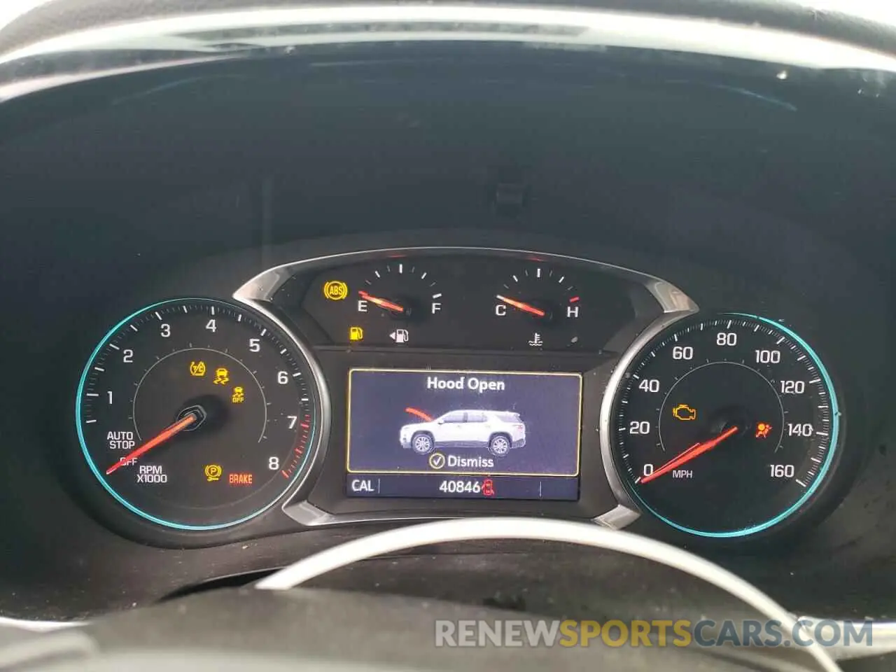 9 fotografías del automóvil dañado 1GNEVHKWXNJ126219 CHEVROLET TRAVERSE 2022