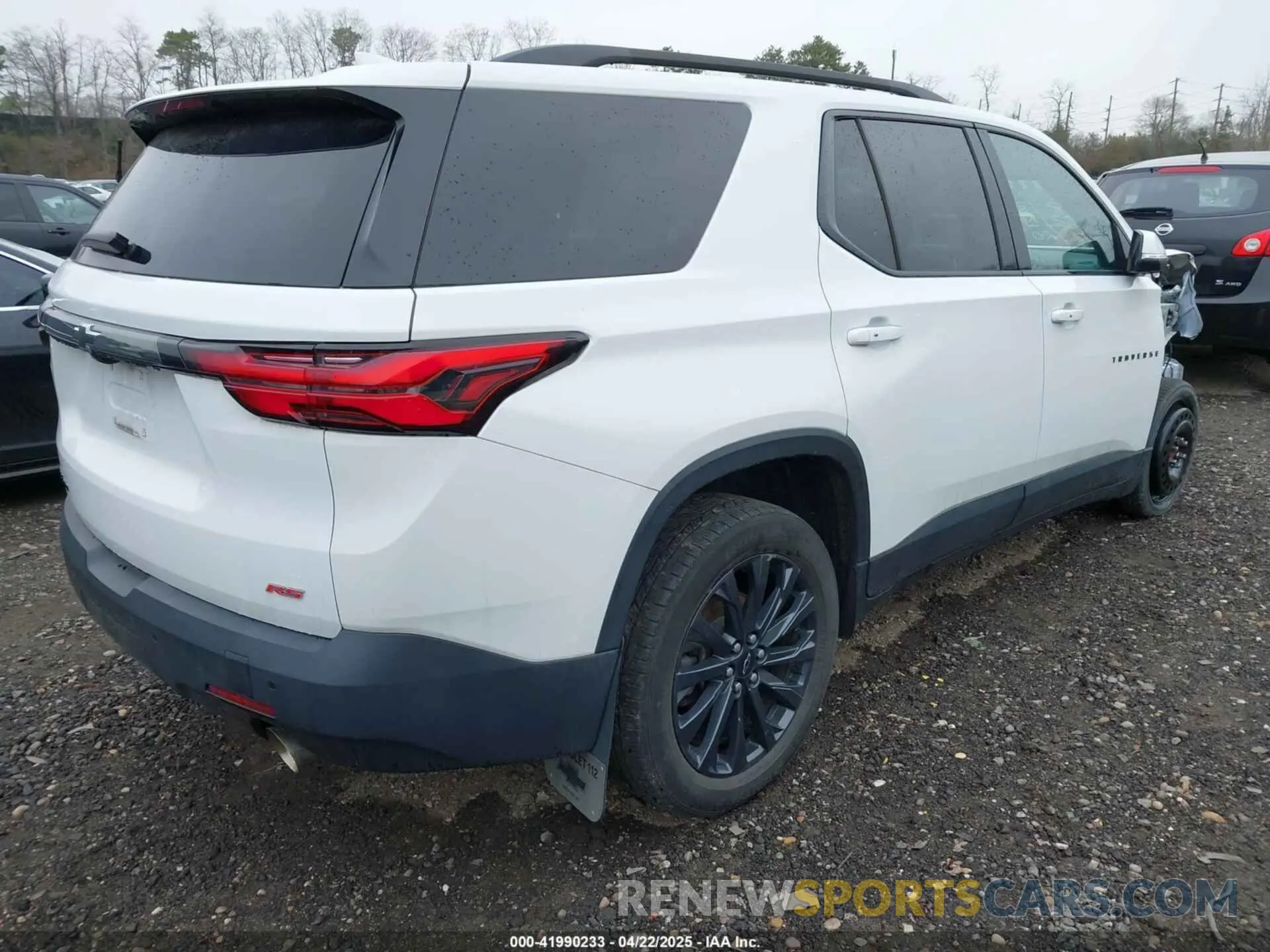 4 fotografías del automóvil dañado 1GNEVJKW6NJ111191 CHEVROLET TRAVERSE 2022