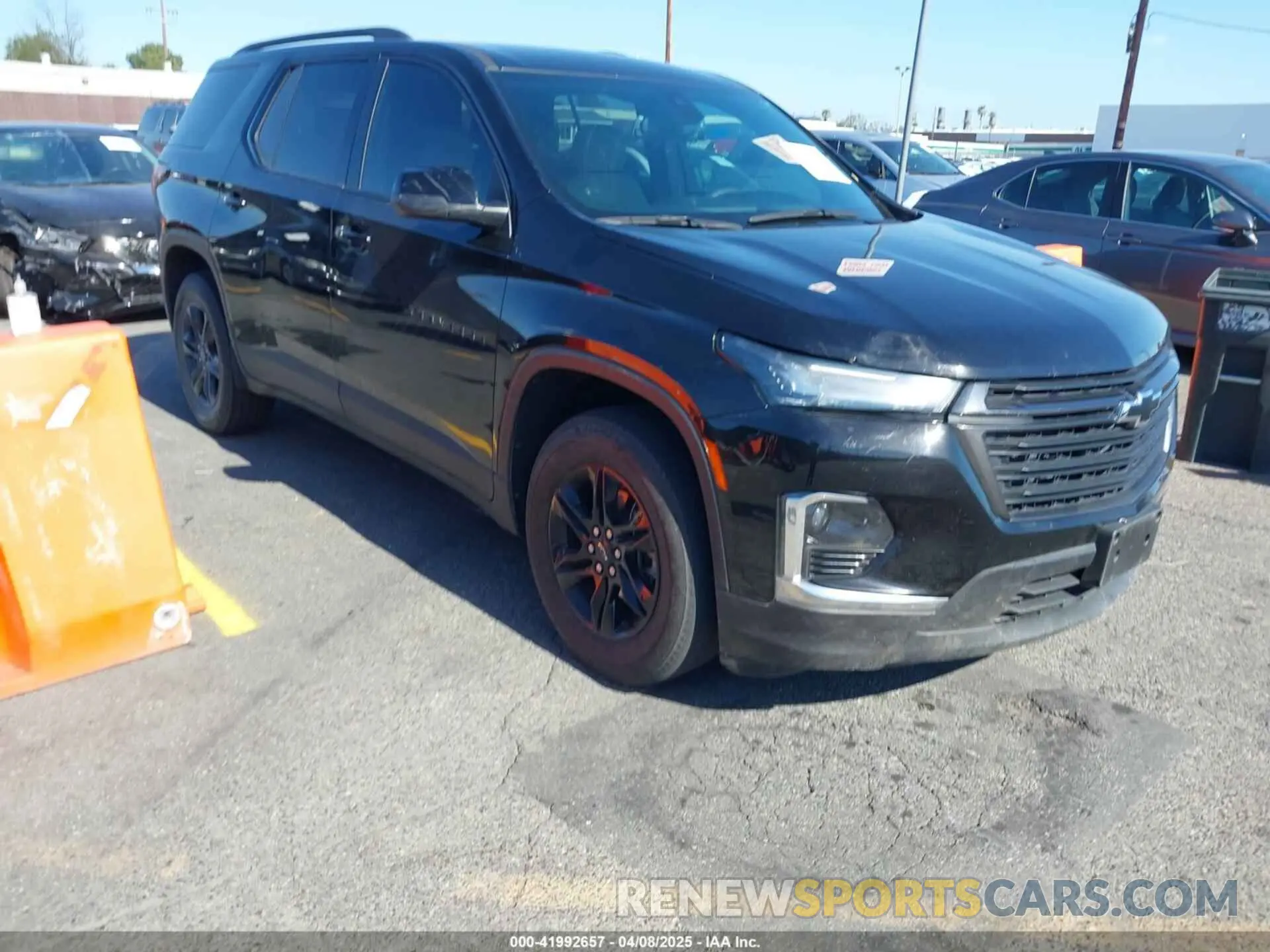 1 fotografías del automóvil dañado 1GNERFKW2PJ170985 CHEVROLET TRAVERSE 2023