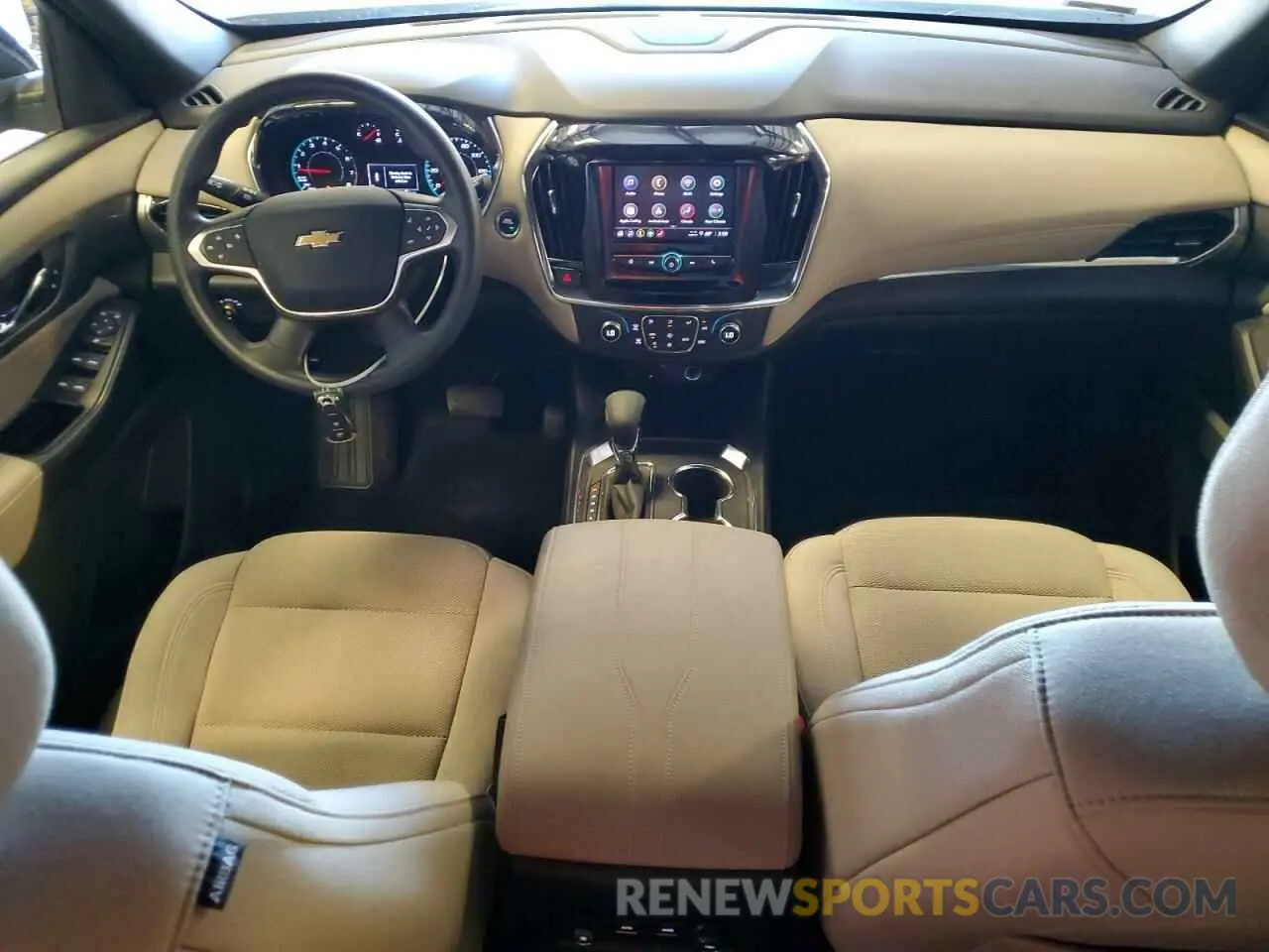8 fotografías del automóvil dañado 1GNERFKW2PJ235009 CHEVROLET TRAVERSE 2023