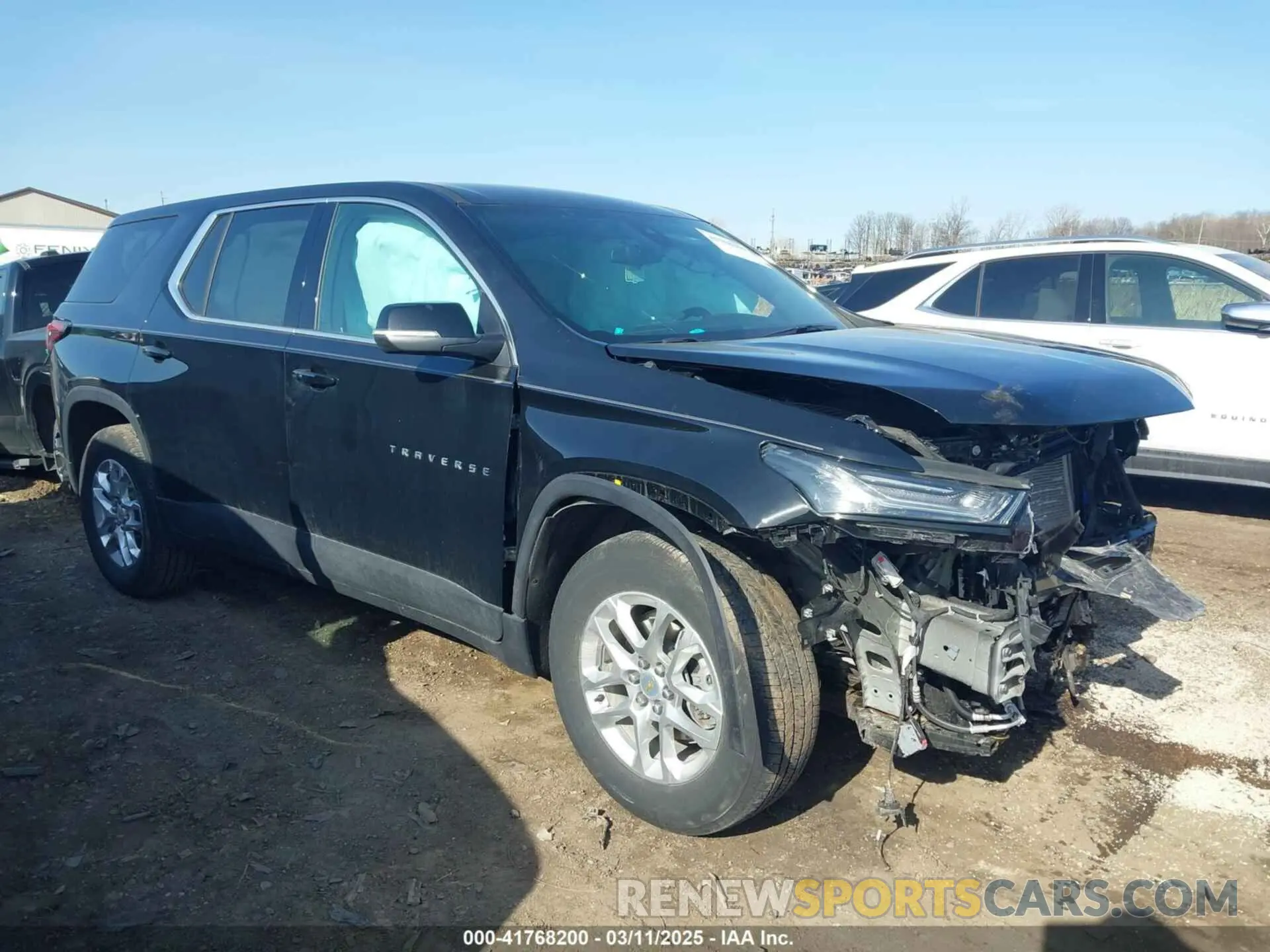 1 fotografías del automóvil dañado 1GNERFKW2PJ320318 CHEVROLET TRAVERSE 2023