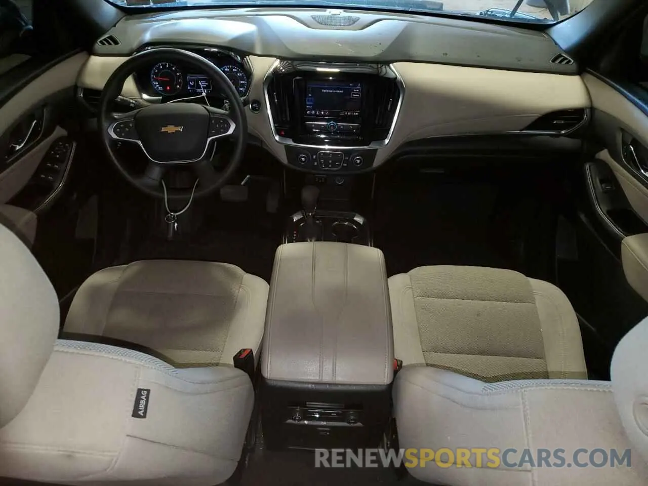 8 fotografías del automóvil dañado 1GNERFKW2PJ336888 CHEVROLET TRAVERSE 2023
