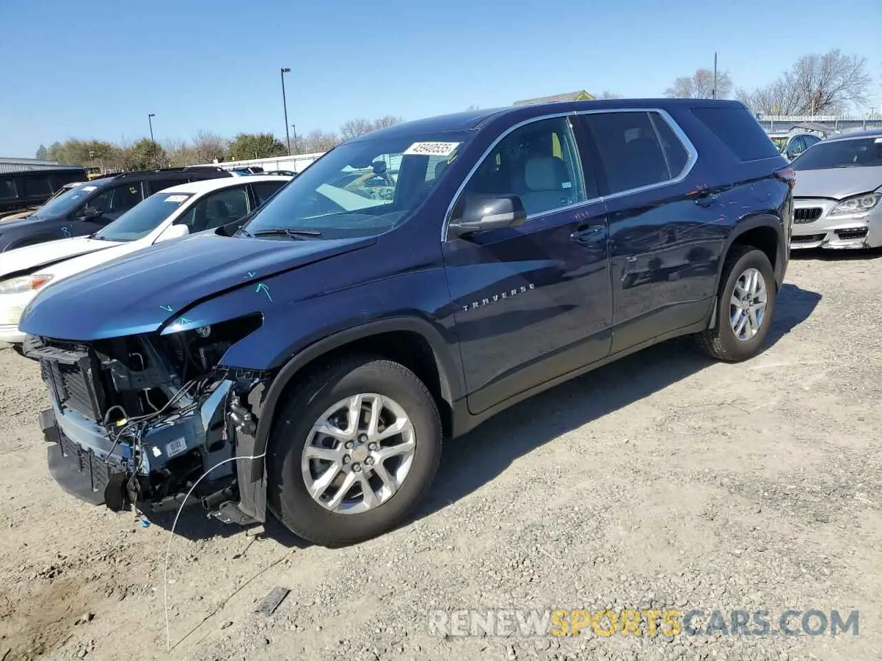1 fotografías del automóvil dañado 1GNERFKW3PJ118362 CHEVROLET TRAVERSE 2023